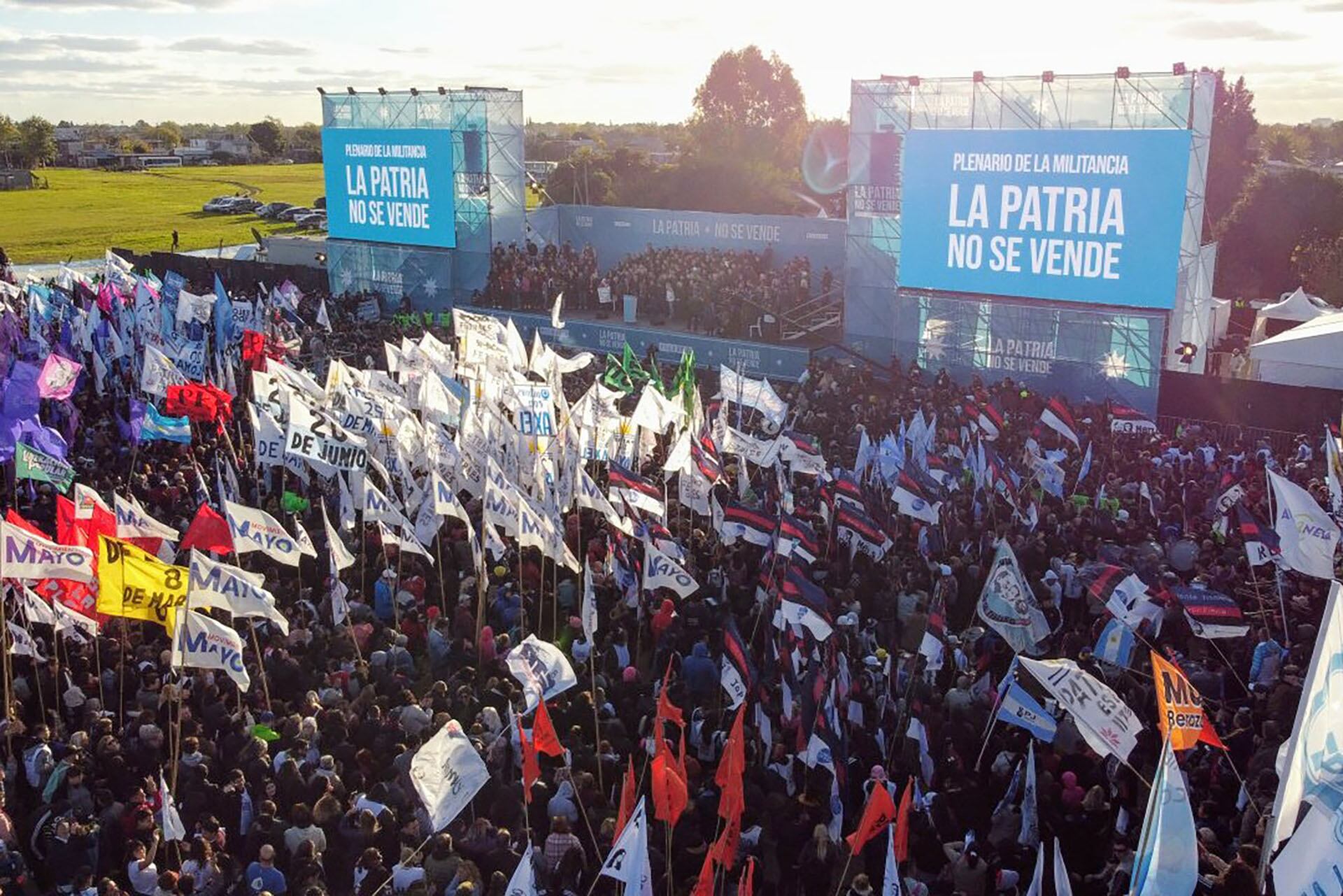 Axel Kicillof en Florencio Varela