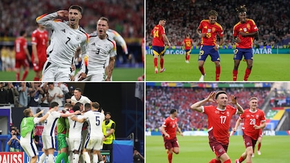 Tras la clasificación de España e Inglaterra, así quedó el cuadro de cuartos de final de la Eurocopa