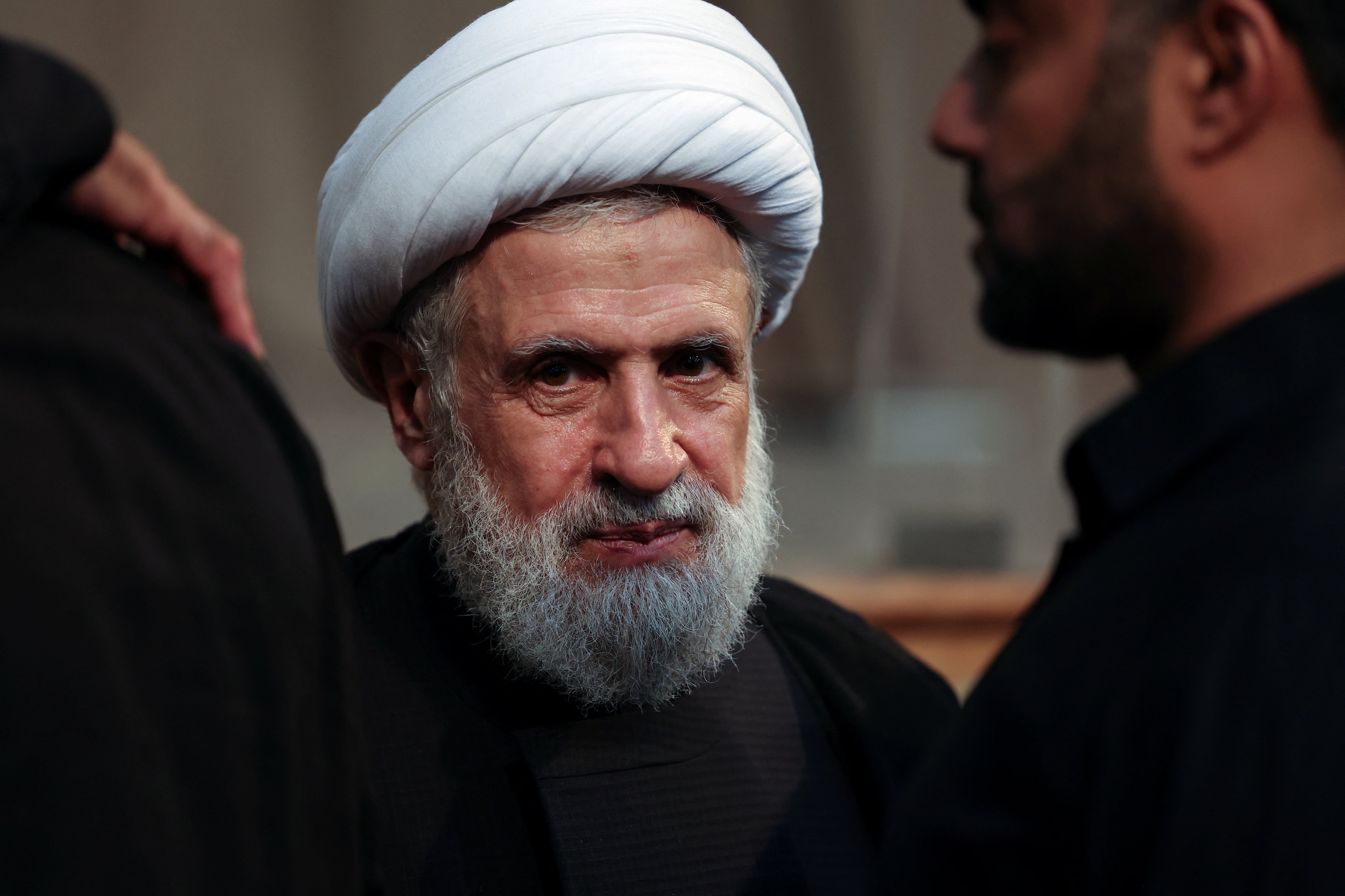 Naim Qassem, vicesecretario general de Hezbollah (REUTERS/Mohamed Azakir)