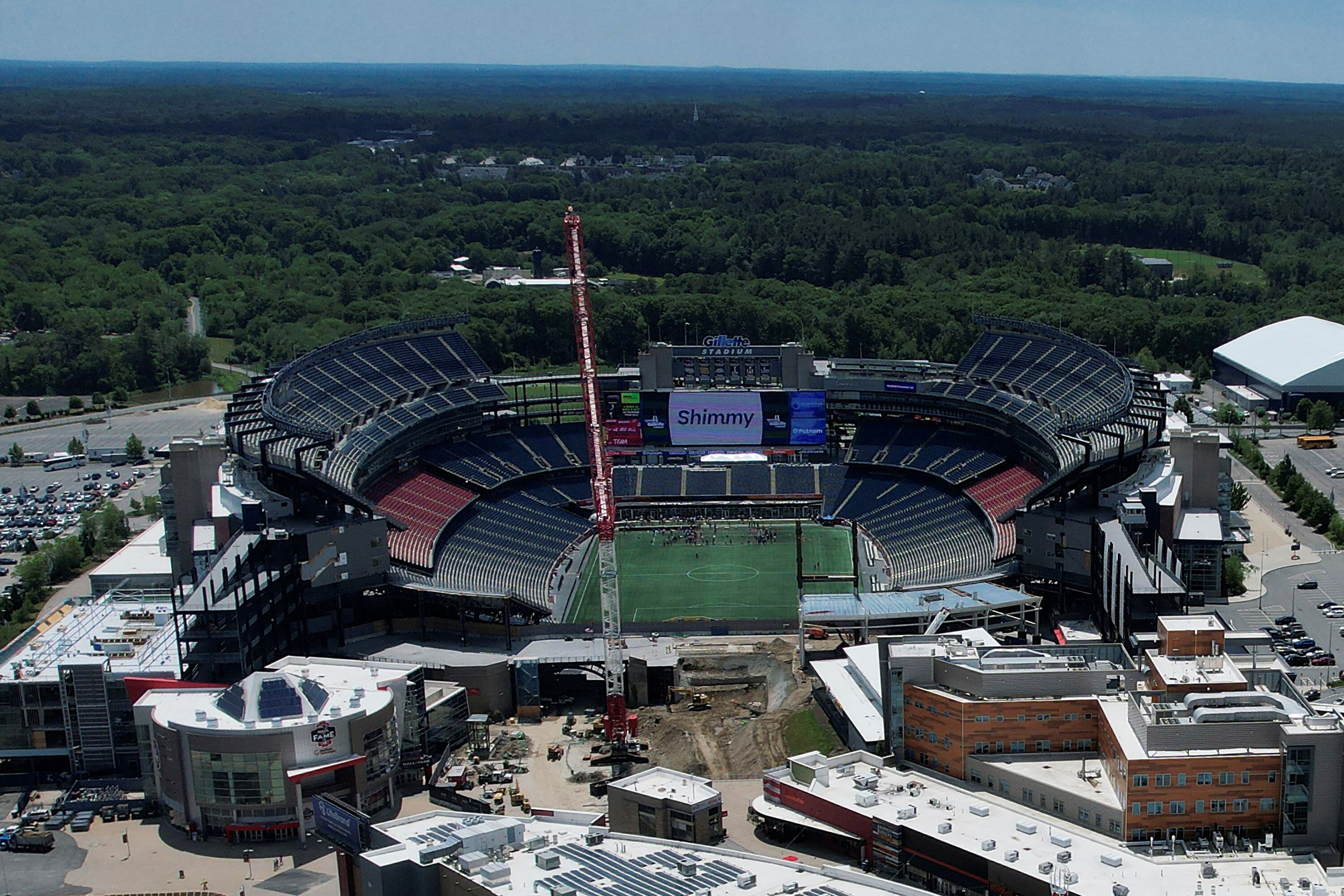 El Gillette Stadium reemplazó al Foxboro y será uno de los recintos del Mundial 2026 (Reuters/Brian Snyder)