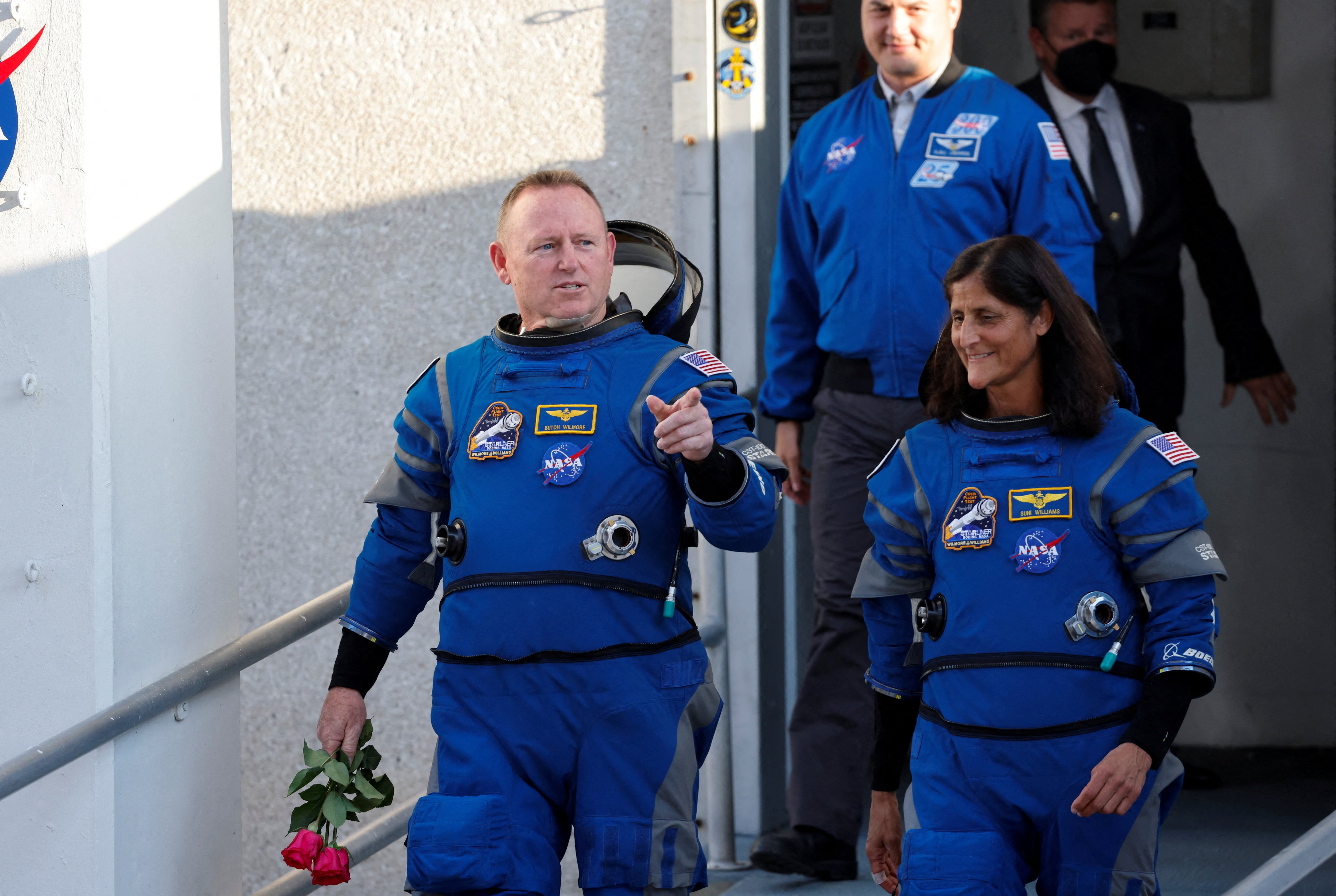 Wilmore y Williams se unieron a la misión en junio para probar la cápsula Starliner. (REUTERS/Joe Skipper)