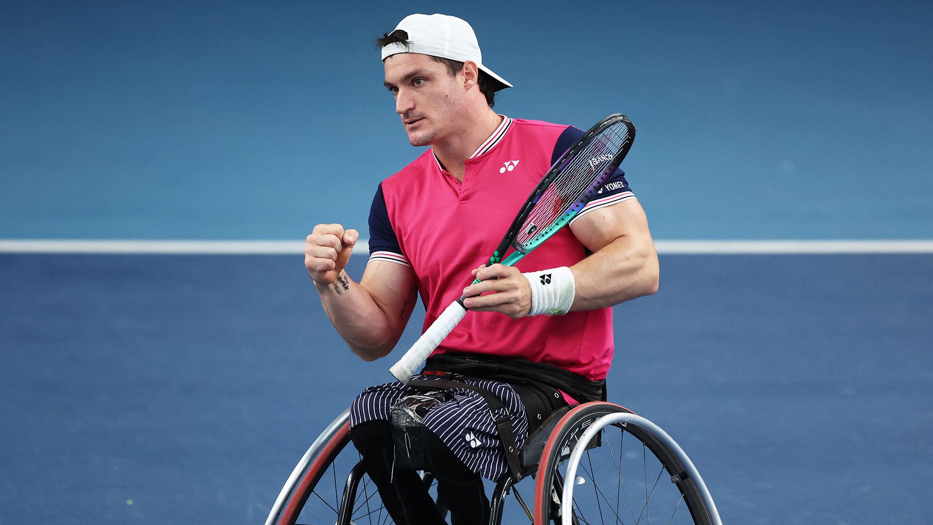 Gustavo Fernández en Roland Garros