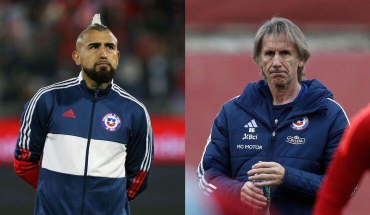 Arturo Vidal ve complicado su regreso a Chile con Ricardo Gareca. - Crédito: Photosport