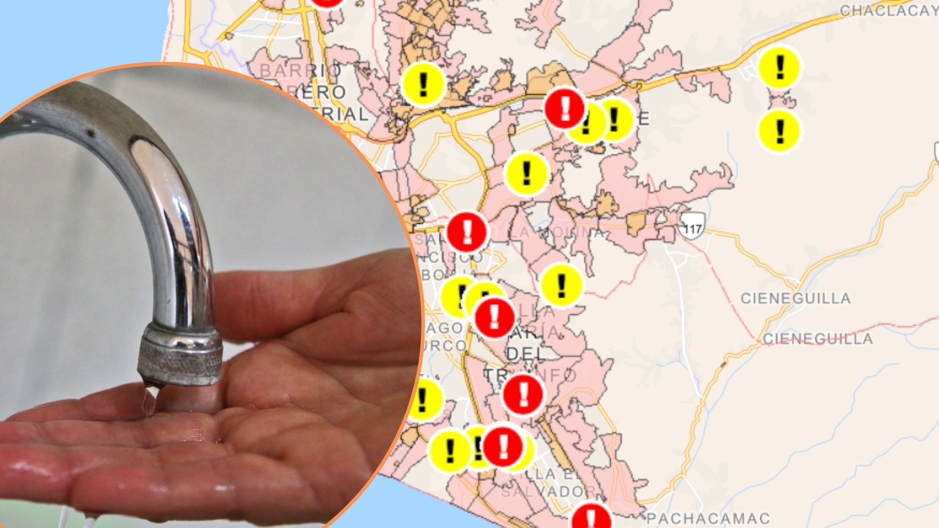 El Servicio de Agua Potable y Alcantarillado de Lima aconsejó a la ciudadanía tomar sus precauciones.