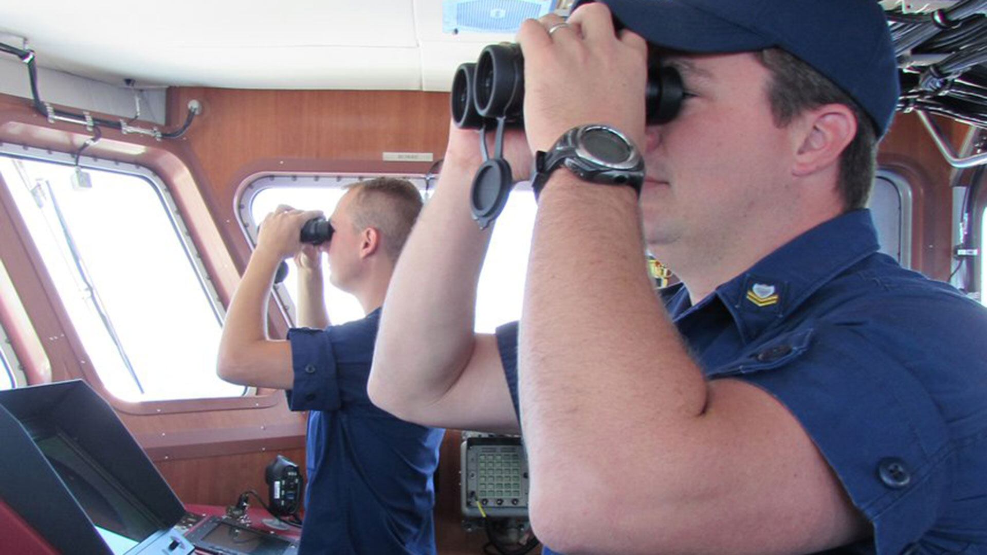 Agentes de la Guardia Costera de Estados Unidos