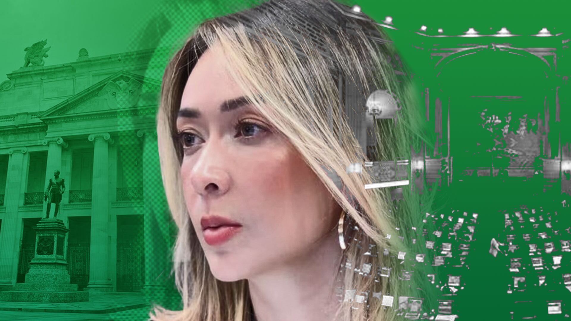 Katherine Miranda recibió el respaldo de la coalición Verde Centro Esperanza - crédito Jesús Aviles/Infobae