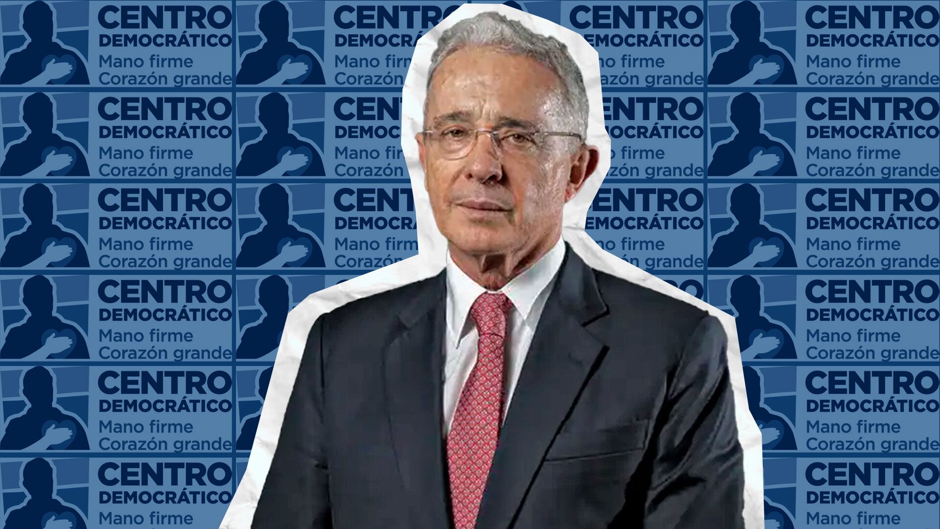 El partido Centro Democrático colombiano respalda abiertamente a Álvaro Uribe Vélez, que se enfrenta a un proceso judicial por presuntos delitos de fraude procesal y soborno  - crédito Jesús Aviles/Infobae