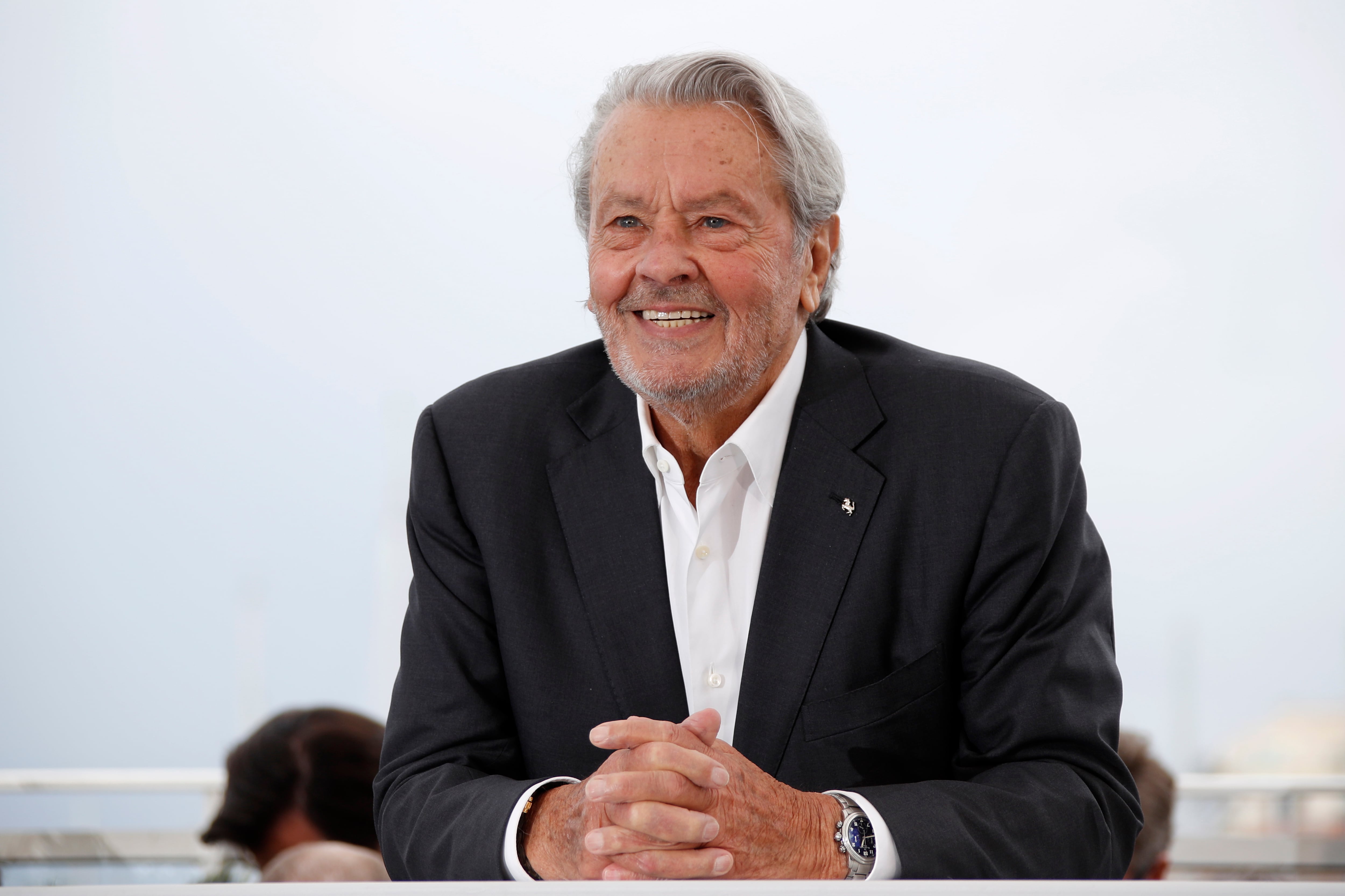 El actor Alain Delon durante su última aparición pública en 2019 en el Festival de Cannes. EFE/EPA/IAN LANGSDON 