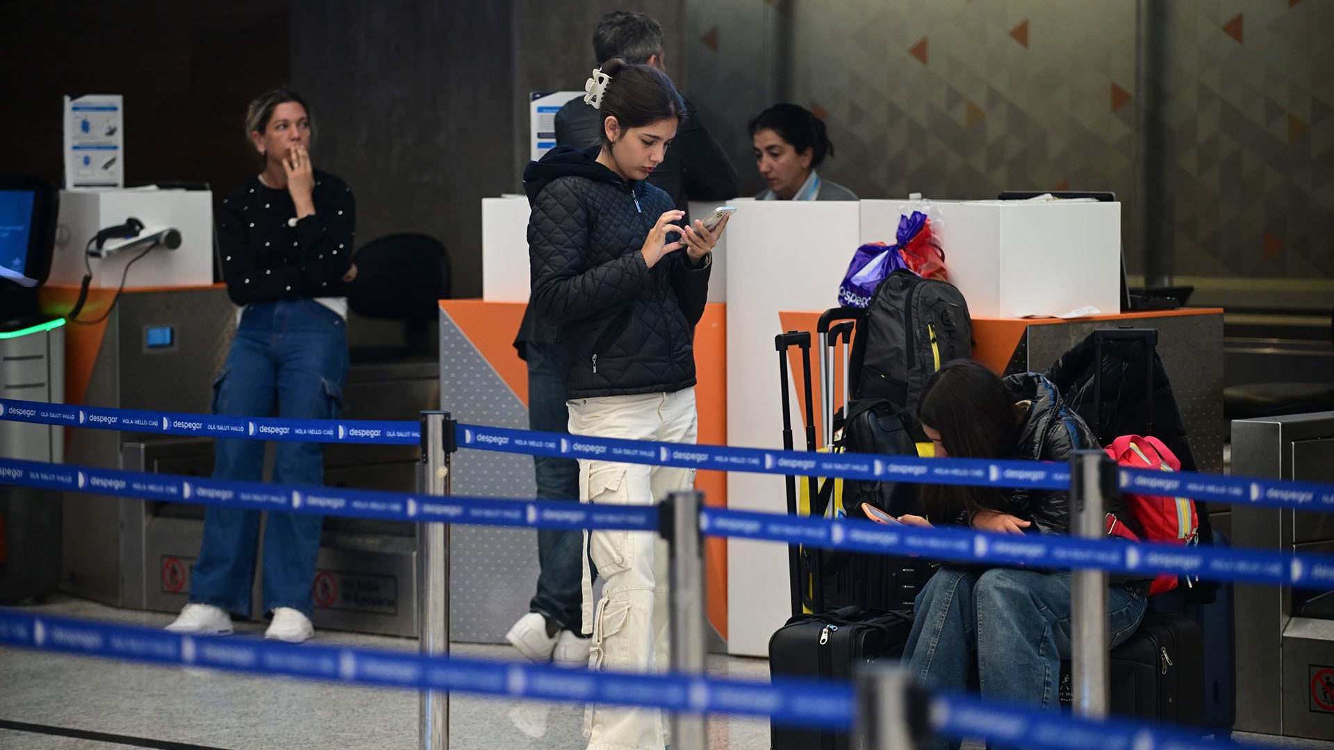 Paro de aeronauticos y cancelaciones en Ezeiza