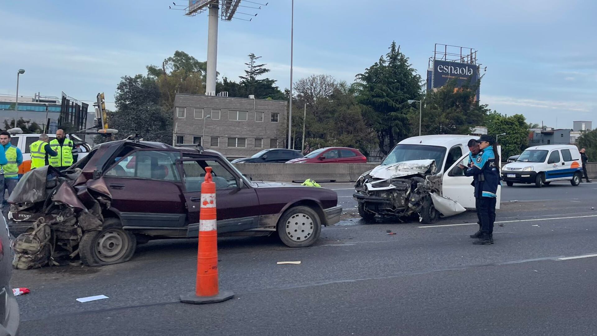 accidente en la panamericana