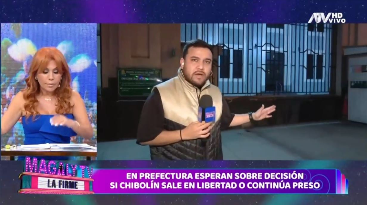 Reportero de Magaly da detalles sobre la decisión de libertad a 'Chibolín'.