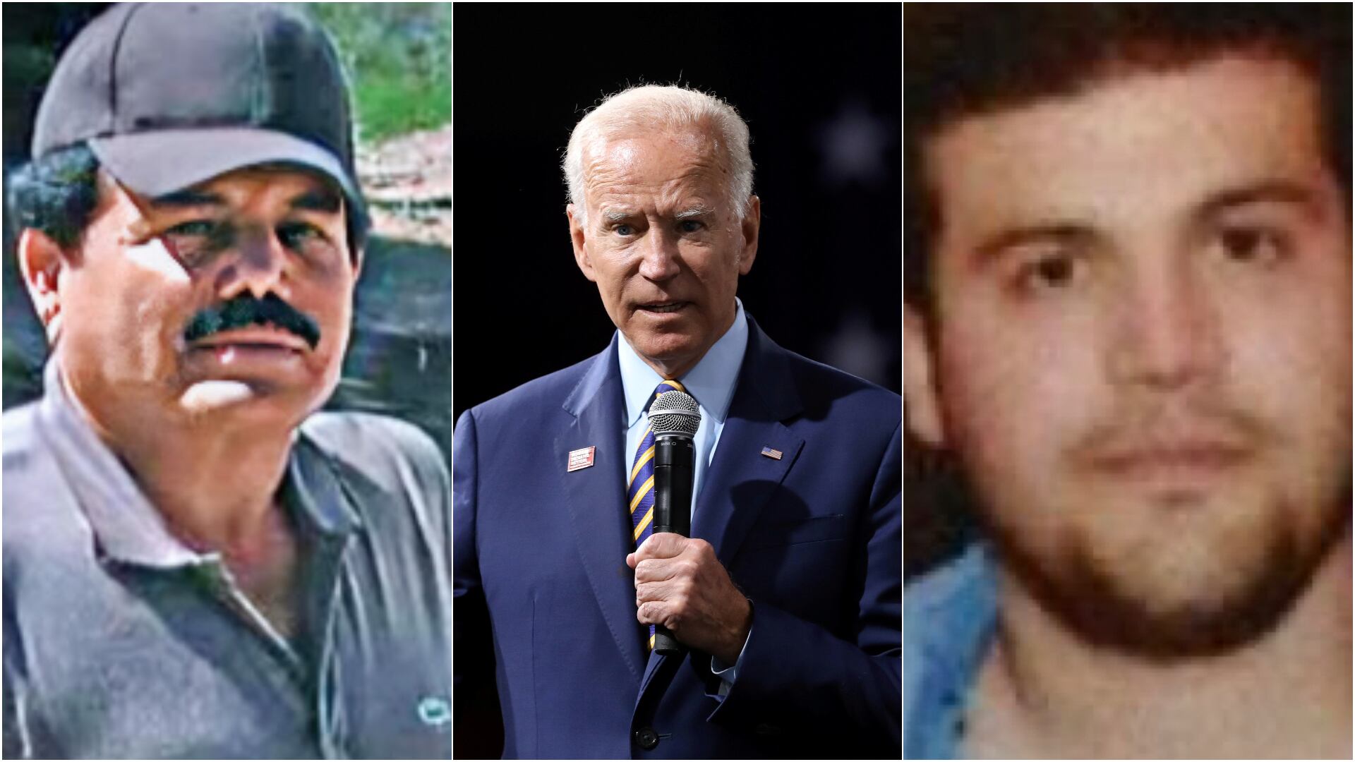 Joe Biden reacciona a El Mayo