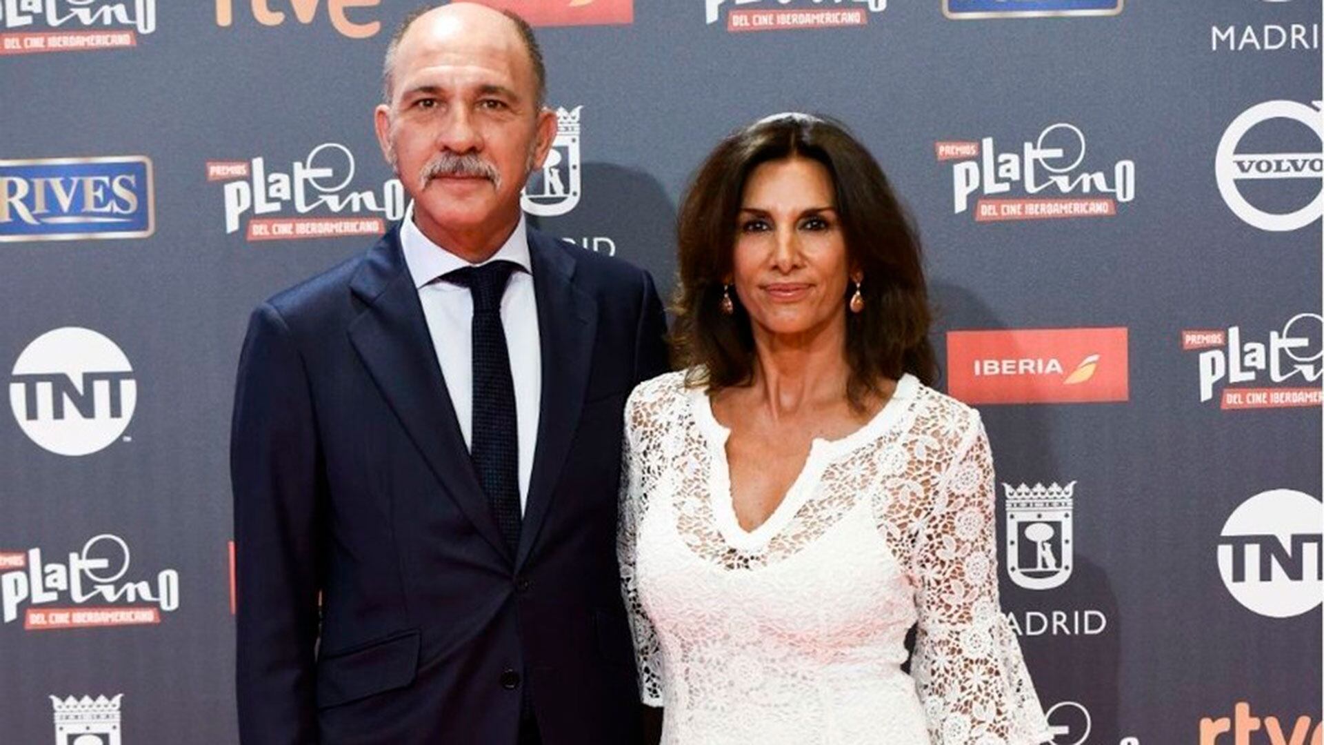 Darío Grandinetti y Pastora Vega cuando blanquearon su relación en 2017