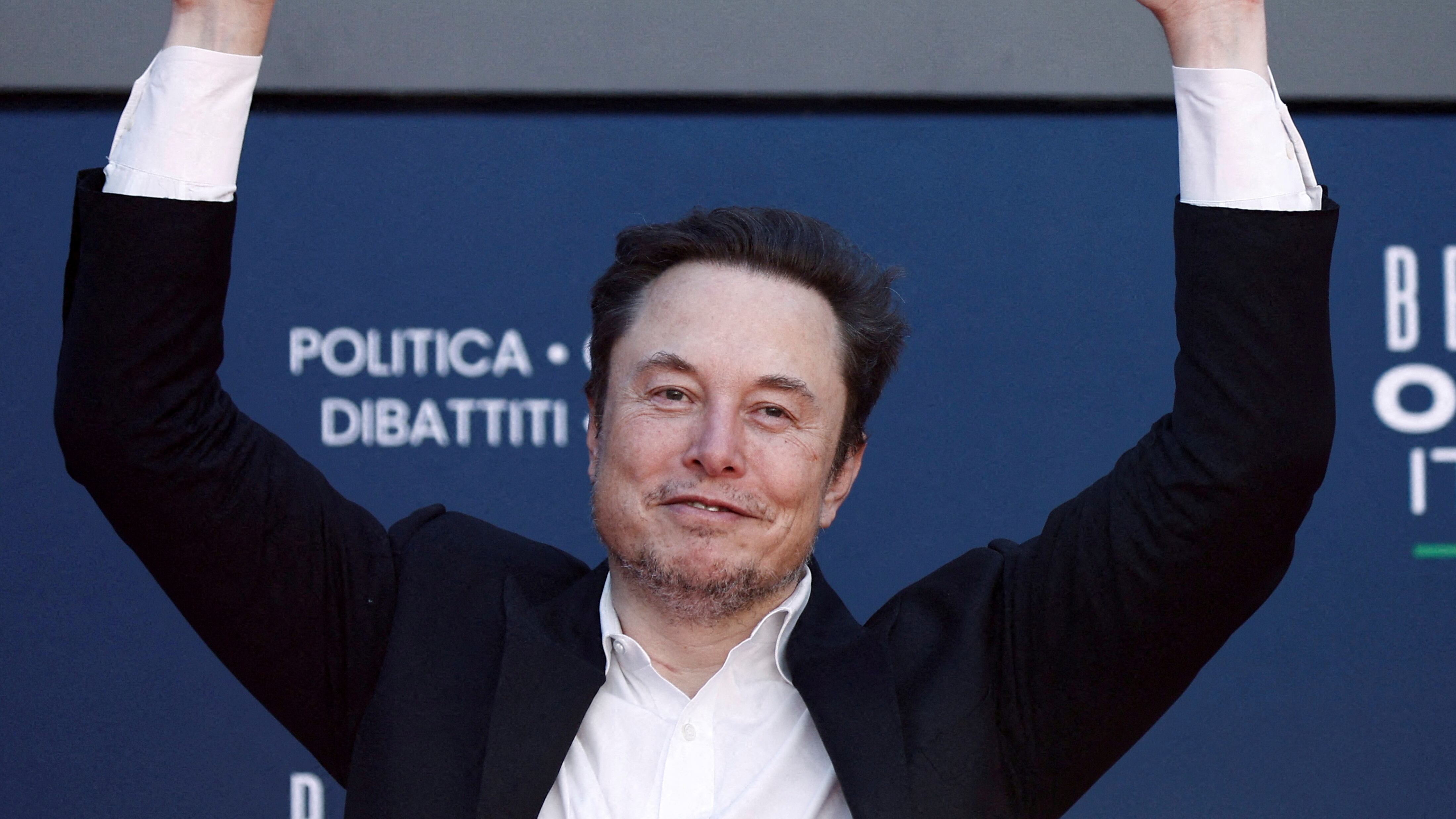 Elon Musk se convirtió en una de las personas más ricas del mundo. (Reuters/Guglielmo Mangiapane/File Photo)