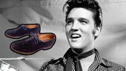 La extraordinaria cantidad por la que se subastaron los zapatos de Elvis Presley 