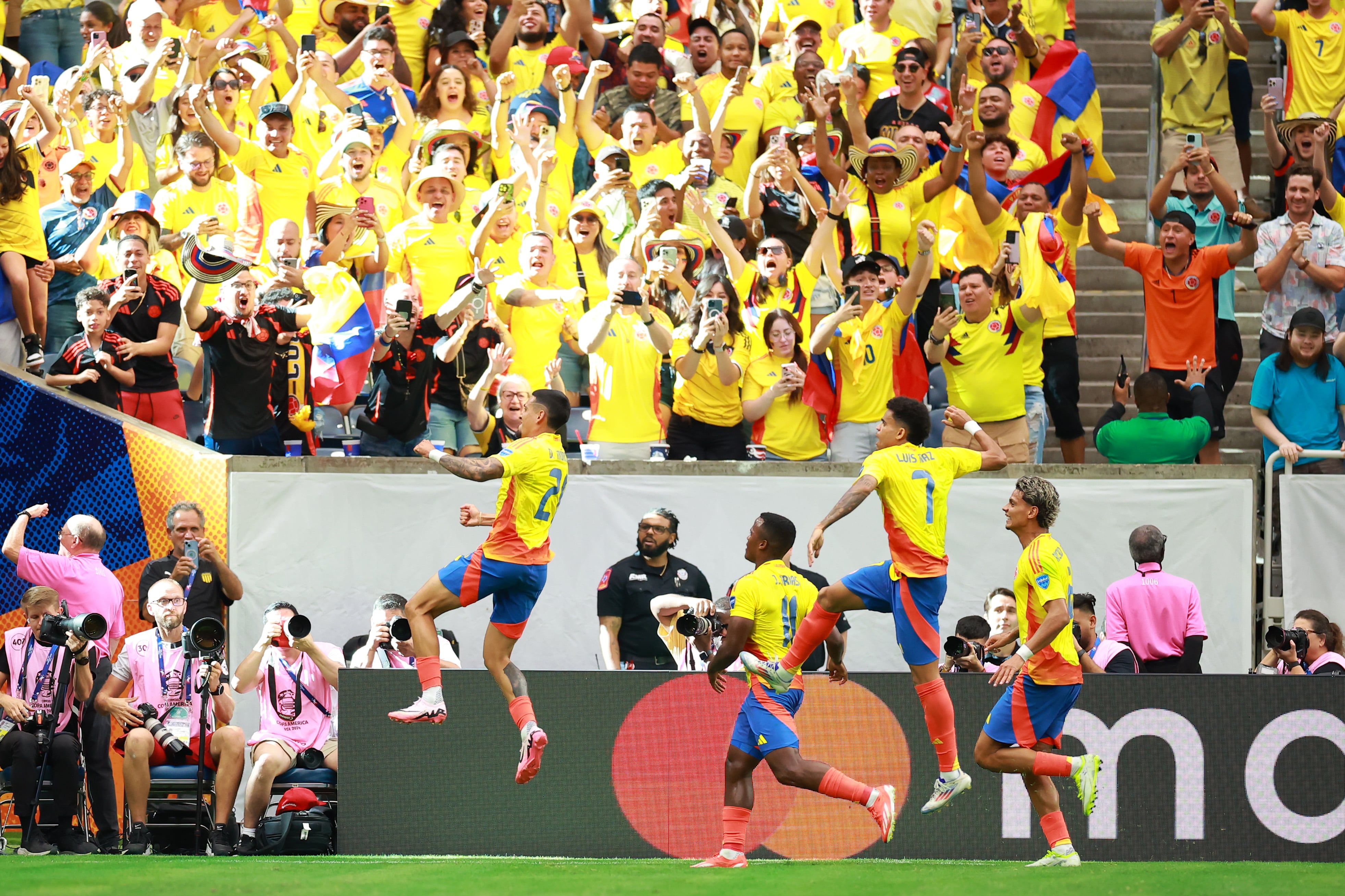 Copa America 2024 - Colombia vs Paraguay - Gol de Colombia