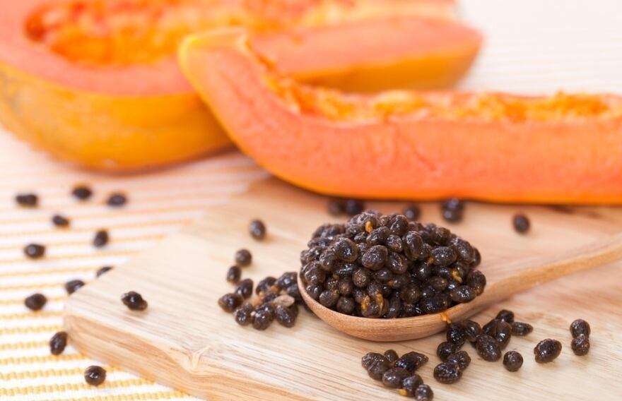 semillas de papaya