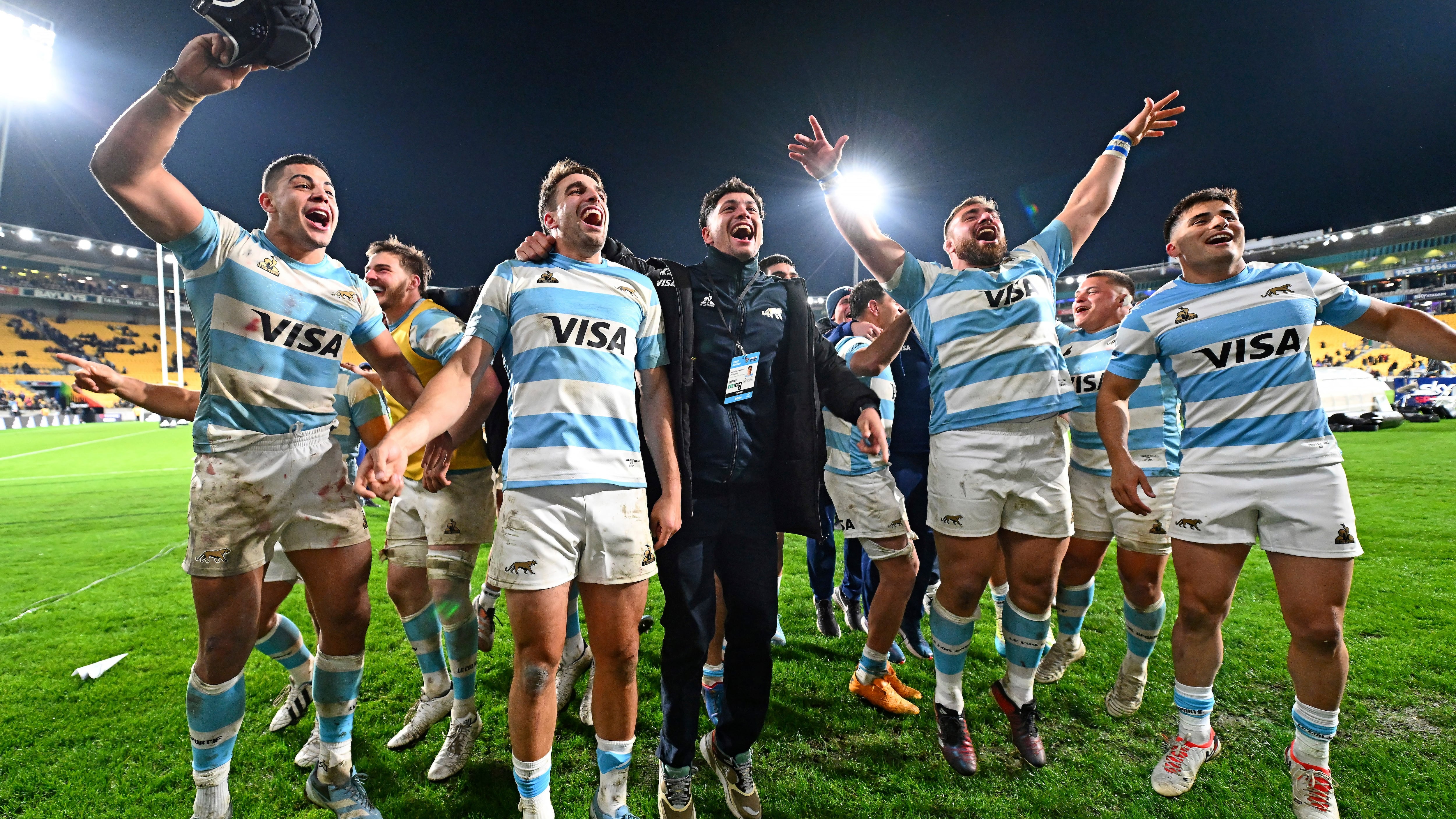 triunfo de los Pumas a Nueva Zelanda