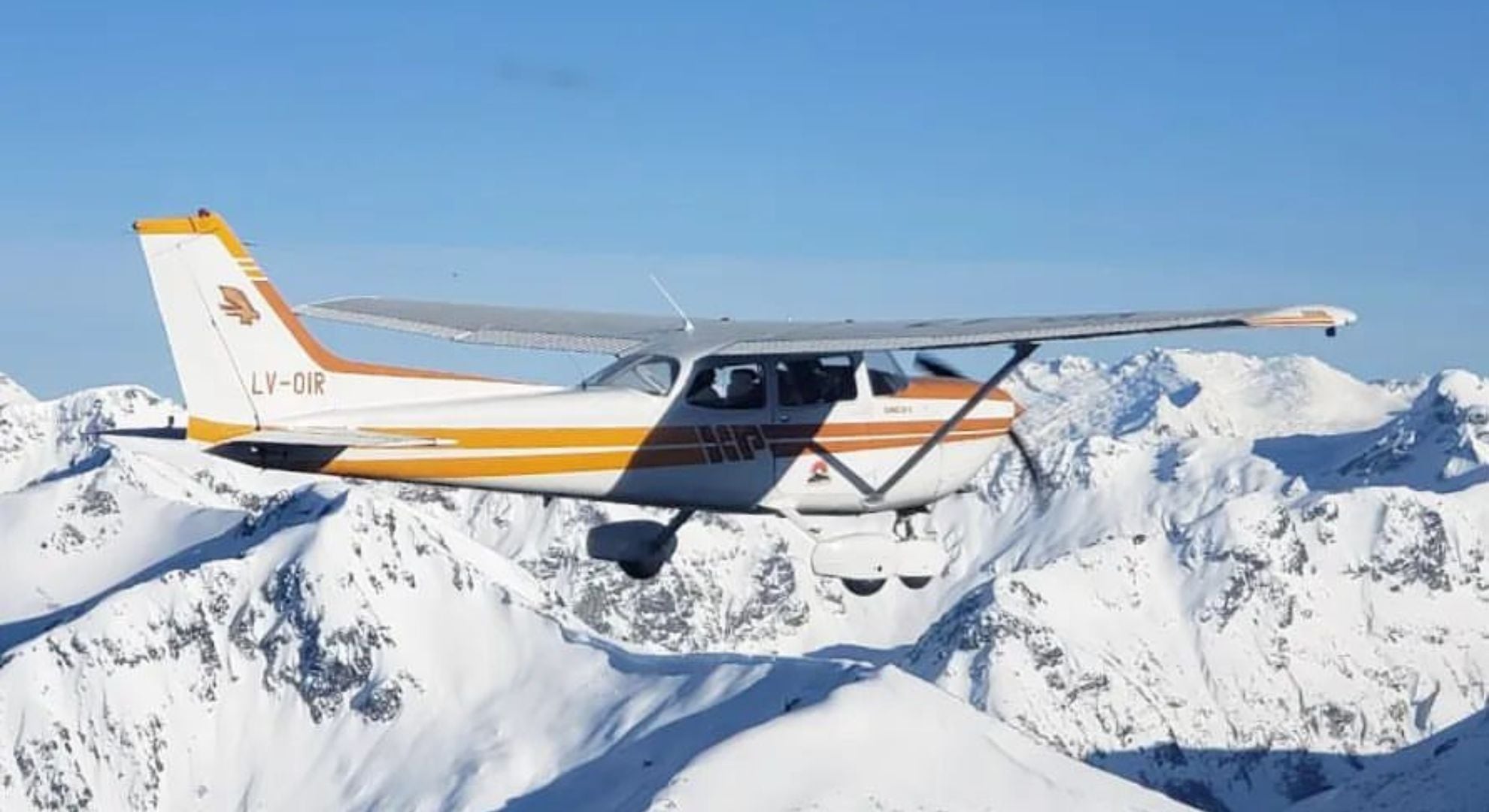 avioneta aterrizaje de emergencia en la Comarca Andina de Chubut