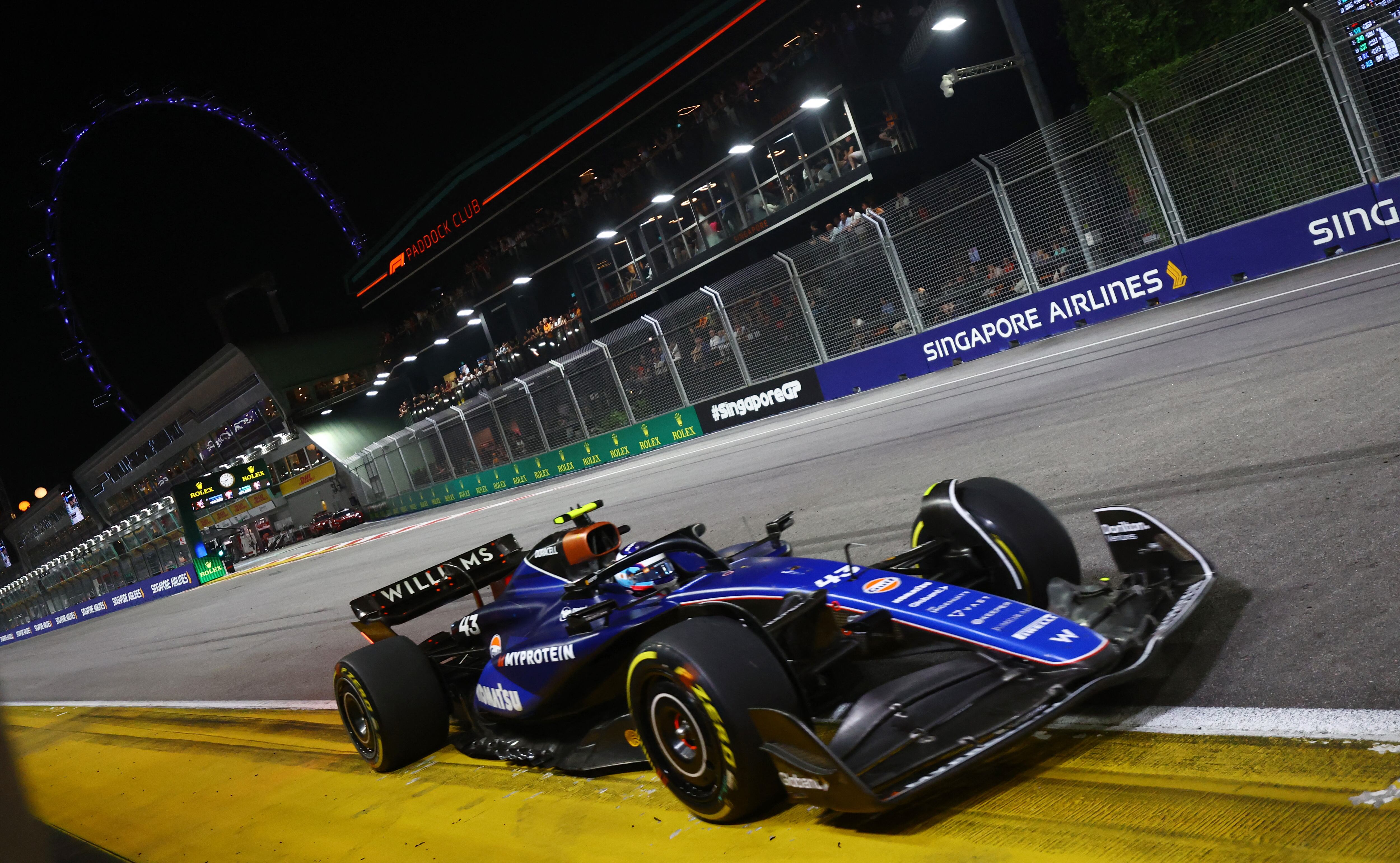 Franco Colapinto disputa su tercer Gran Premio en la F1 (REUTERS/Edgar Su)