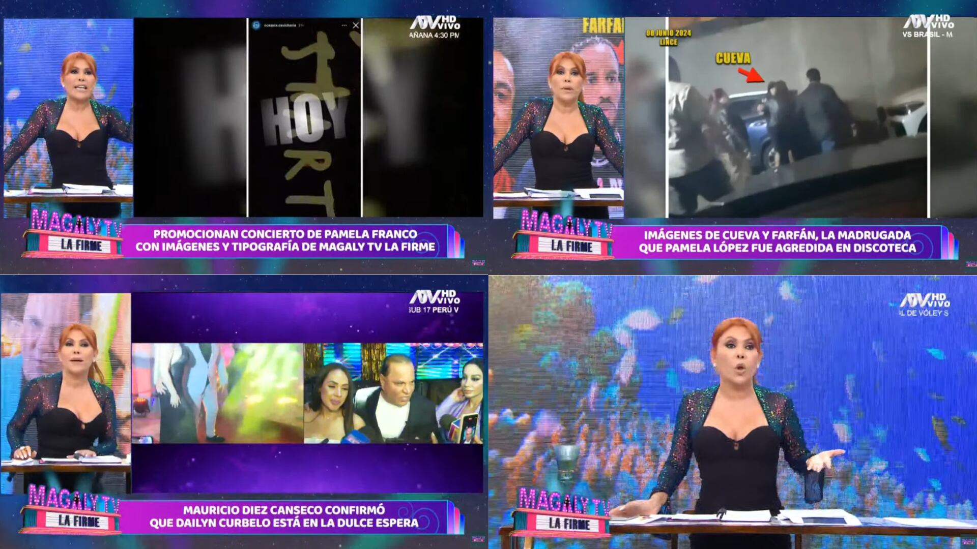 Magaly TV La Firme. (Foto: Captura de ATV)