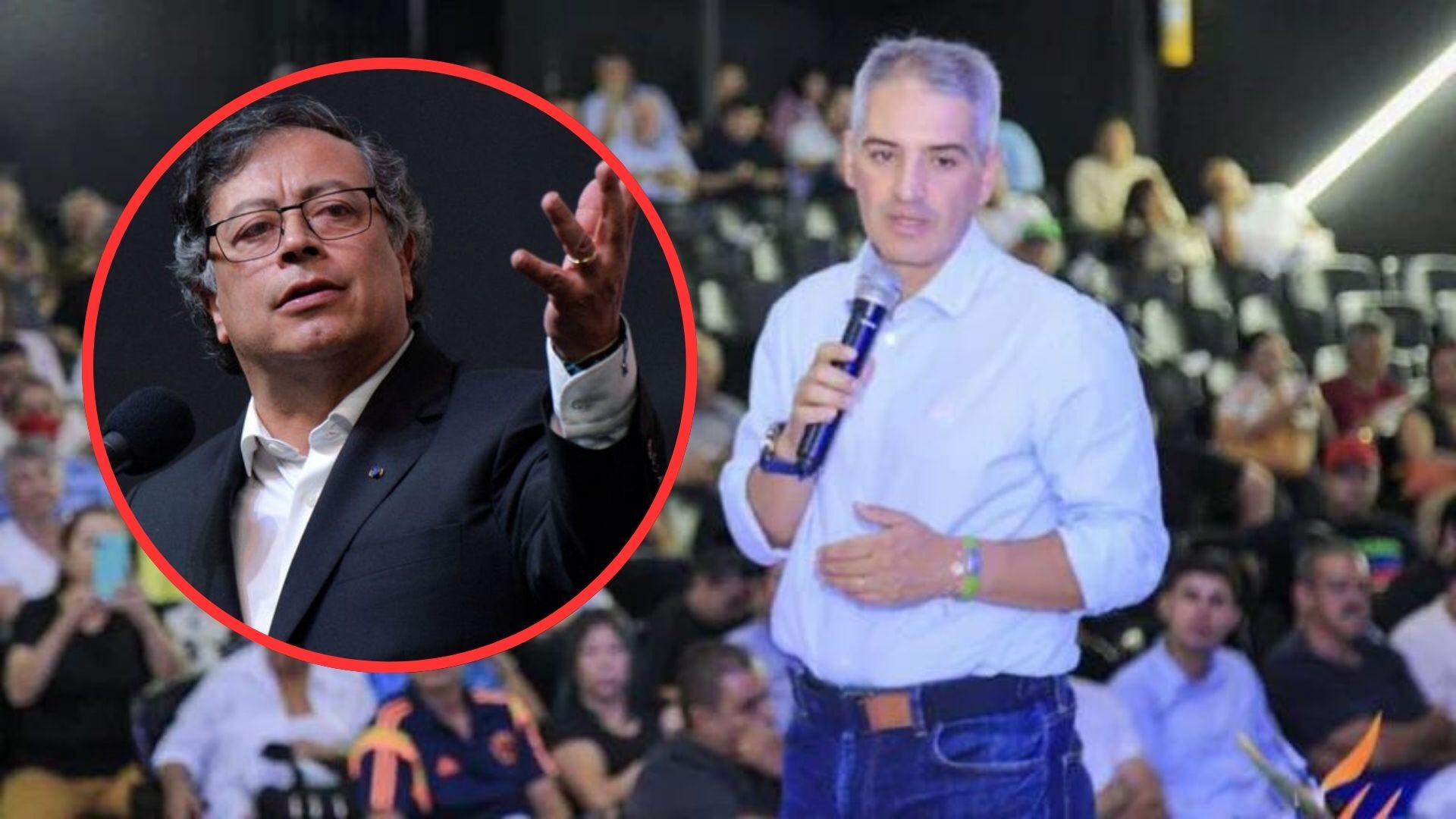 Andrés Julián Rendón y Gustavo Petro