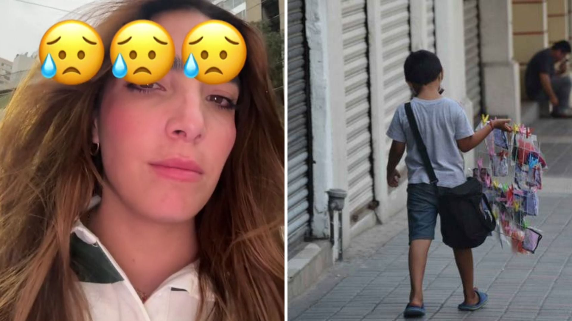 Colombiana expone ‘el engaño’ que hacen los niños mexicanos en la calle para conseguir dinero