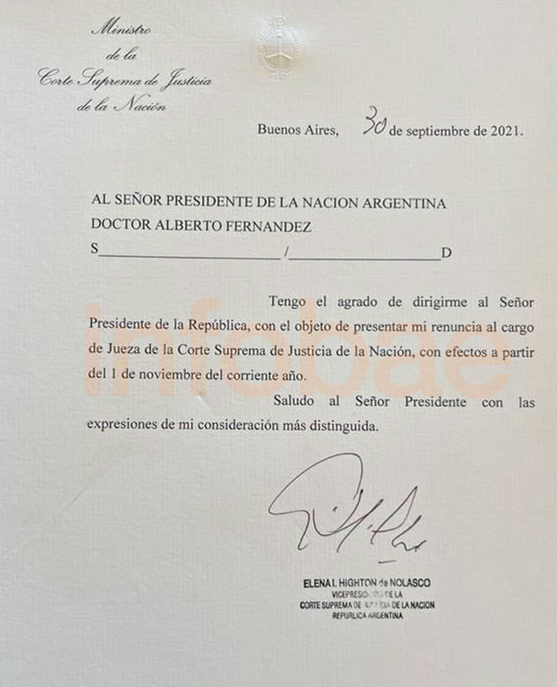 Alberto-Fernandez-renuncia Elena-Highton-de-Nolasco