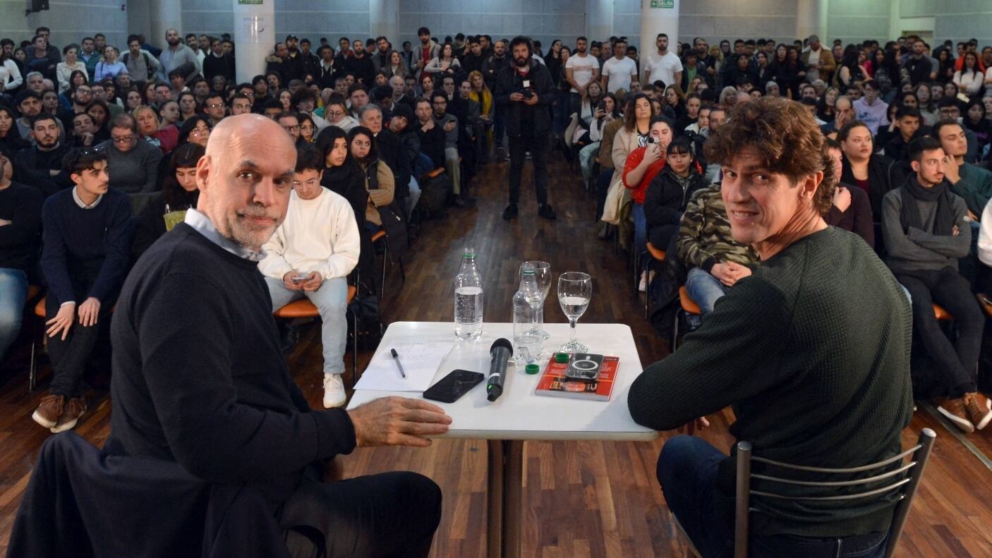 Horacio Rodríguez Larreta y Martín Lousteau