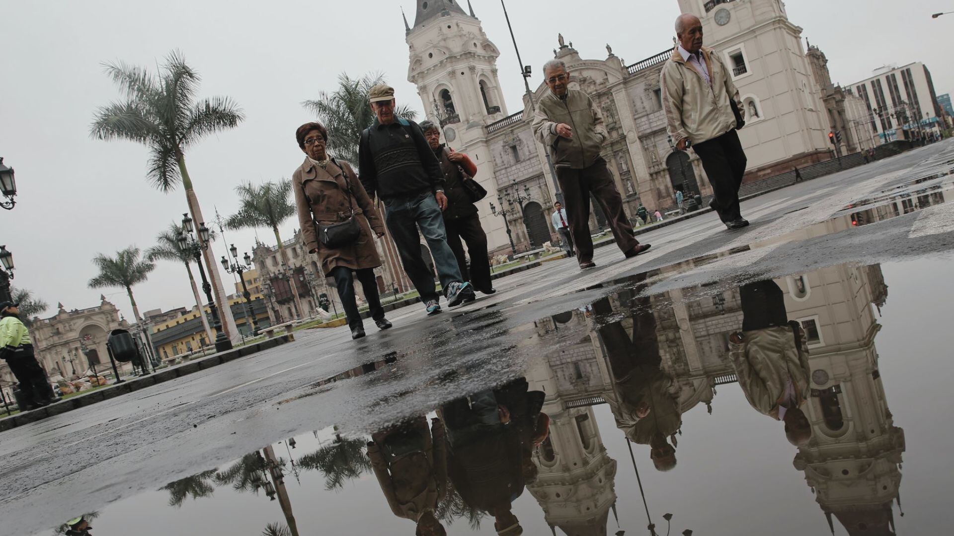 Los distritos alejados a la costa sufrían un descenso considerable de temperatura en el invierno del 2024.