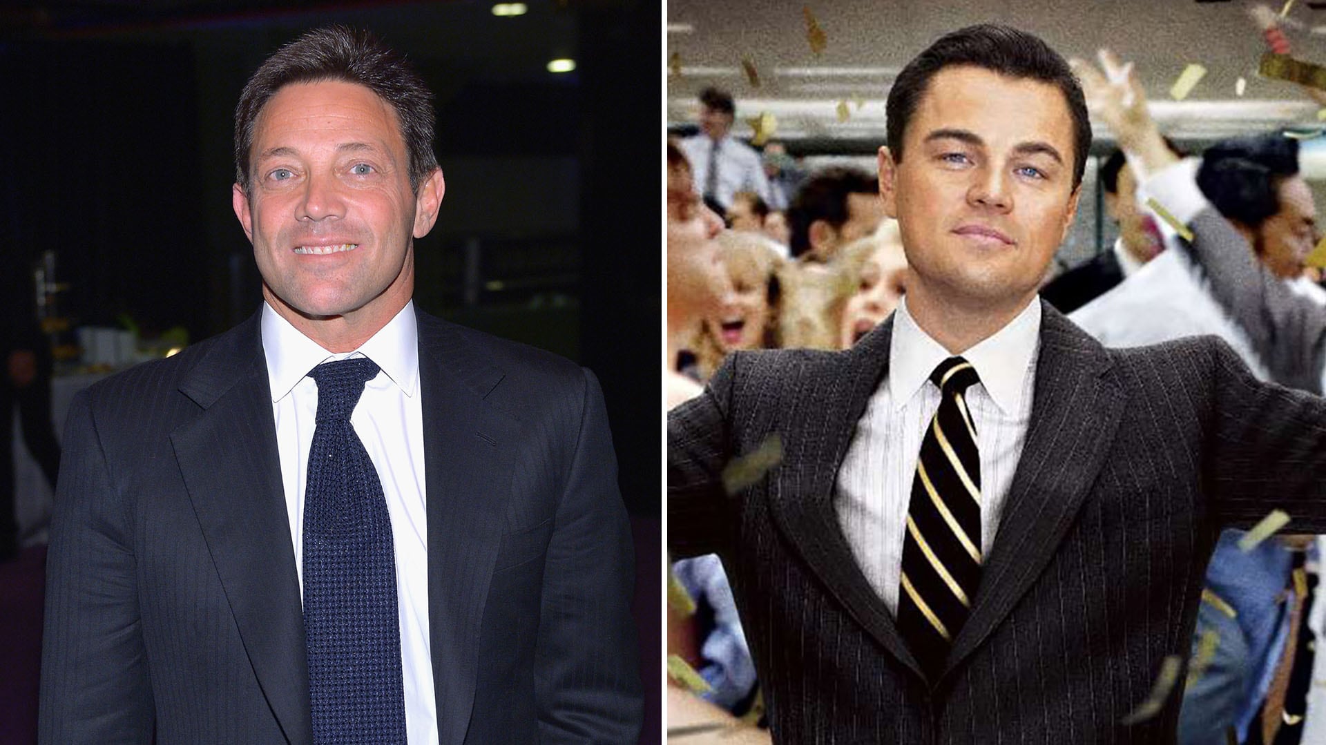 Jordan Belfort y Leonardo DiCaprio