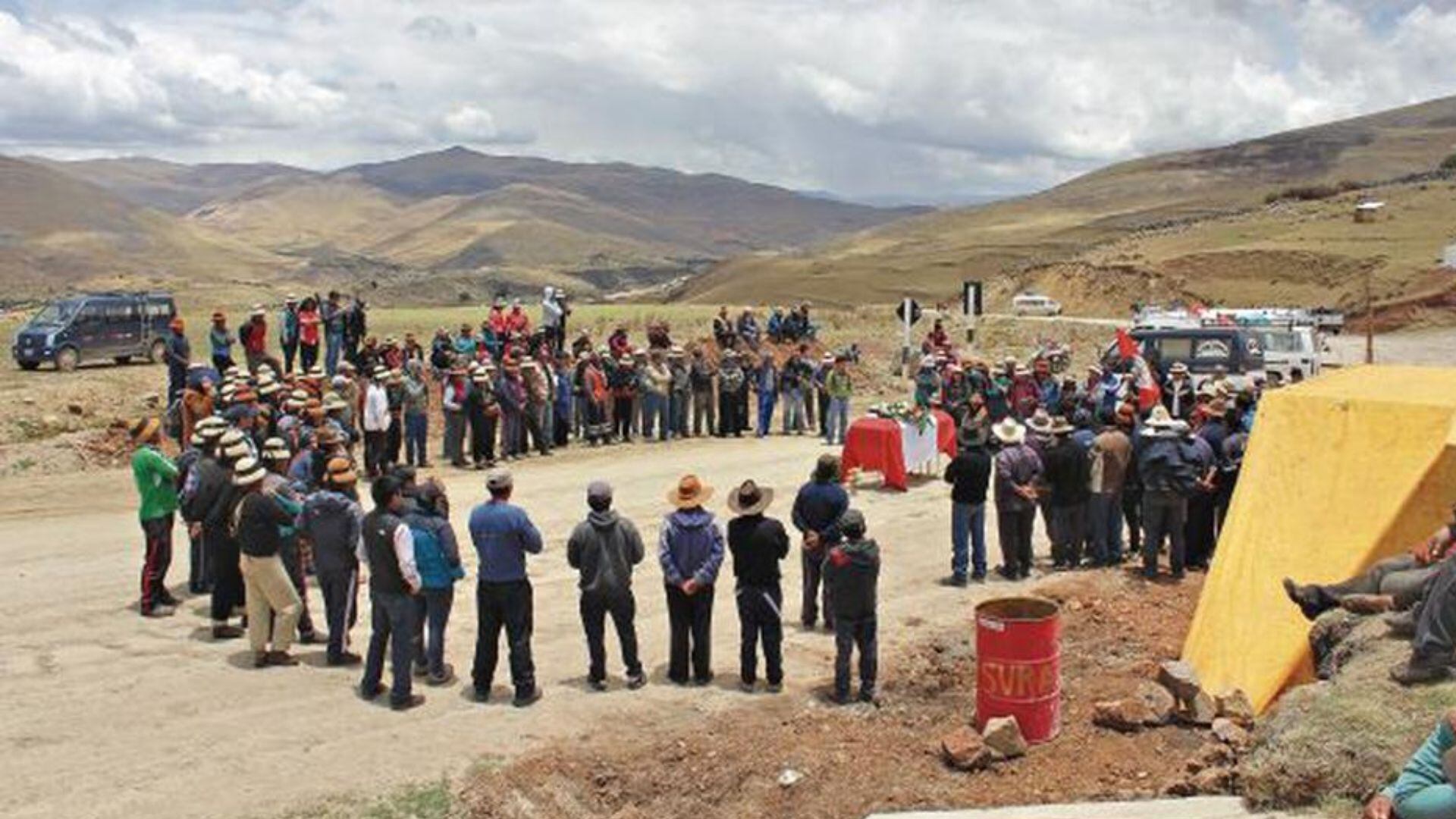 Paro preventivo de 48 horas contra minera Las Bambas