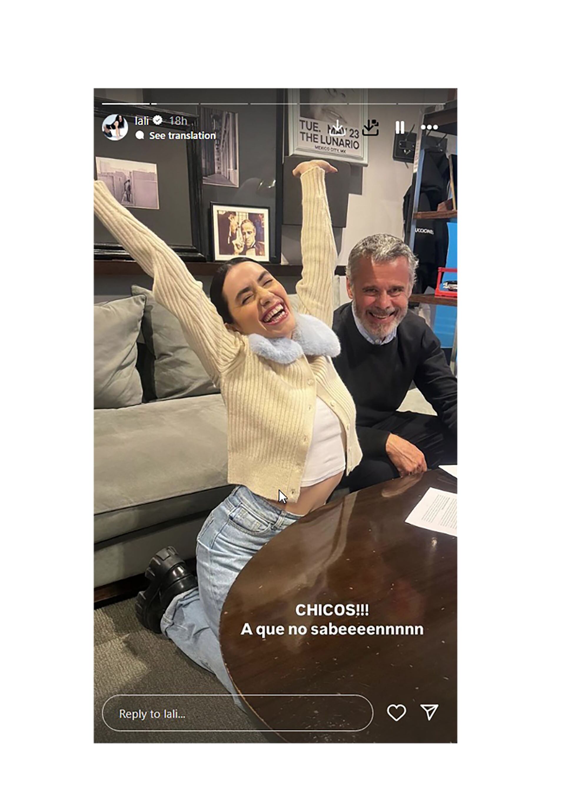 Lali Espósito contrato historias