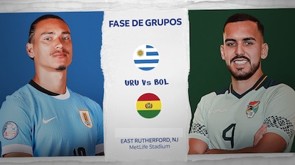 Dónde ver Uruguay vs Bolivia HOY: canal tv online del partido por fecha 2 del Grupo C de la Copa América 2024
