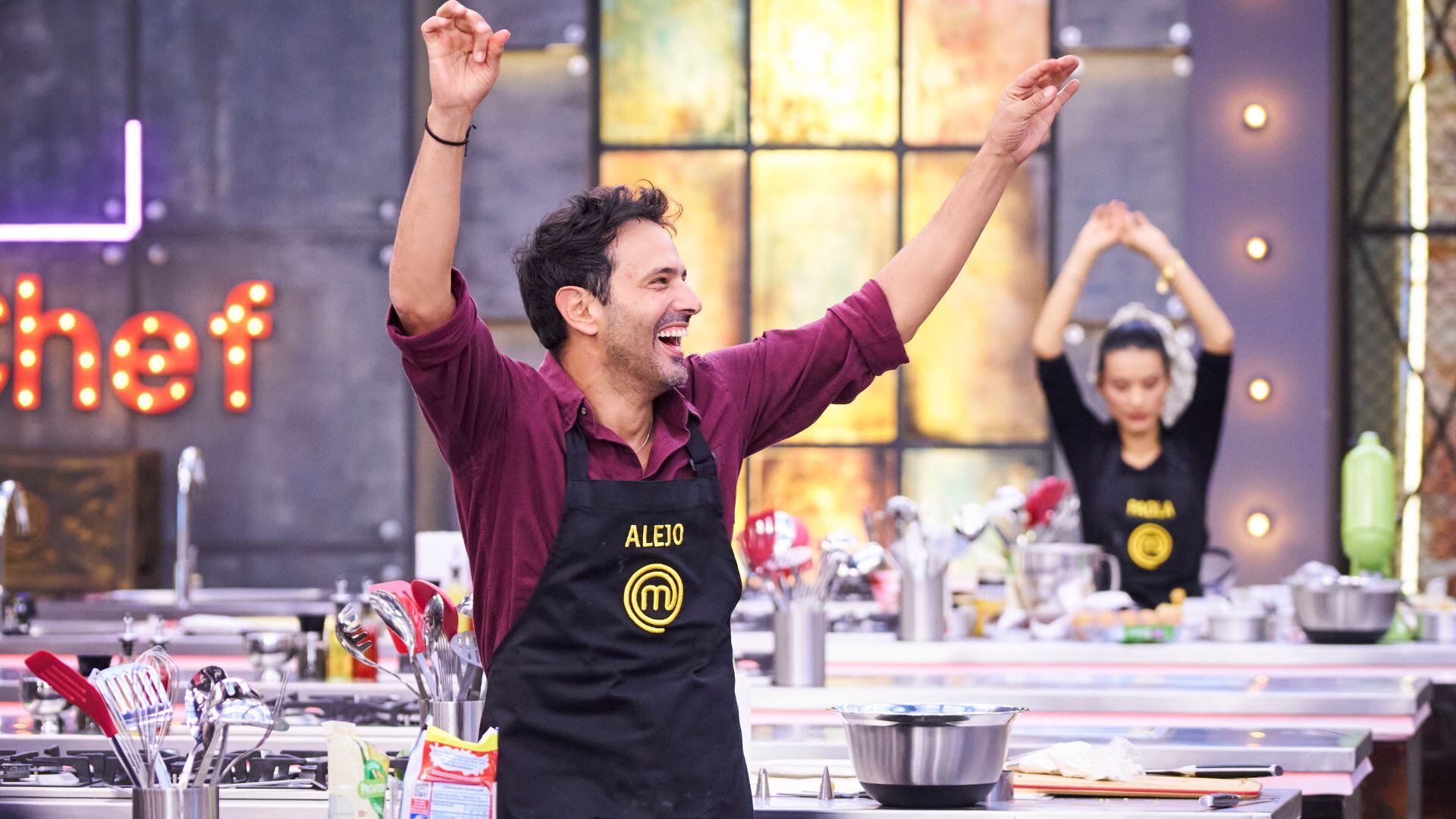 Alejandro Estrada en 'Masterchef Celebrity'