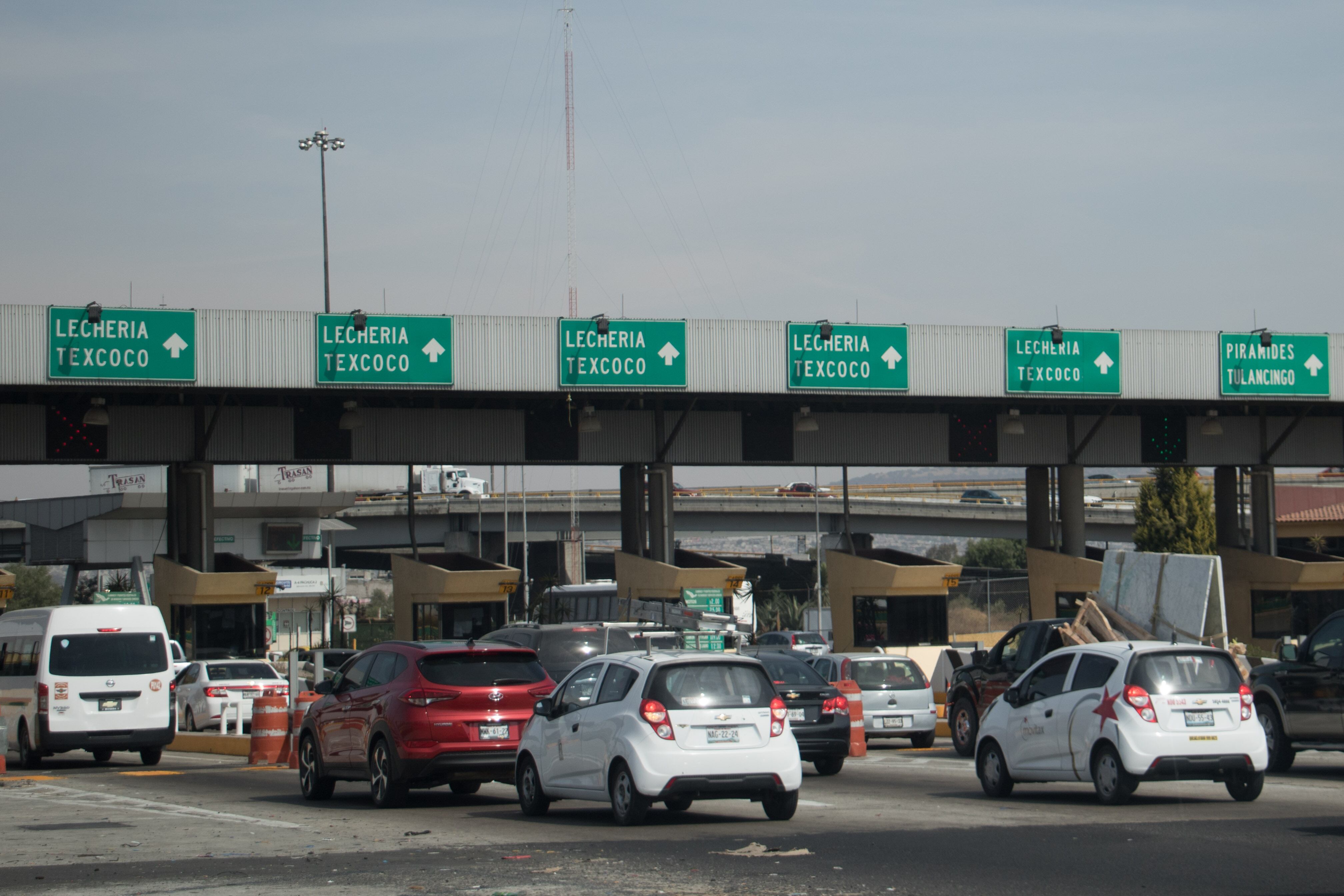 Autopista México-Pachuca, una de las afectadas este 28 de junio. (Cuartoscuro)