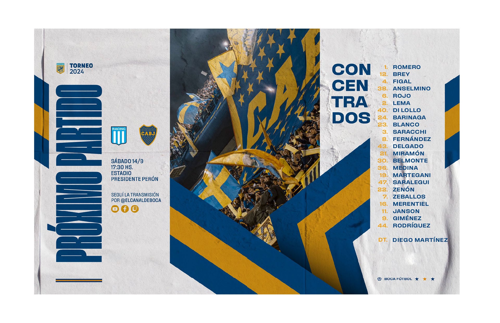 convocados boca juniors