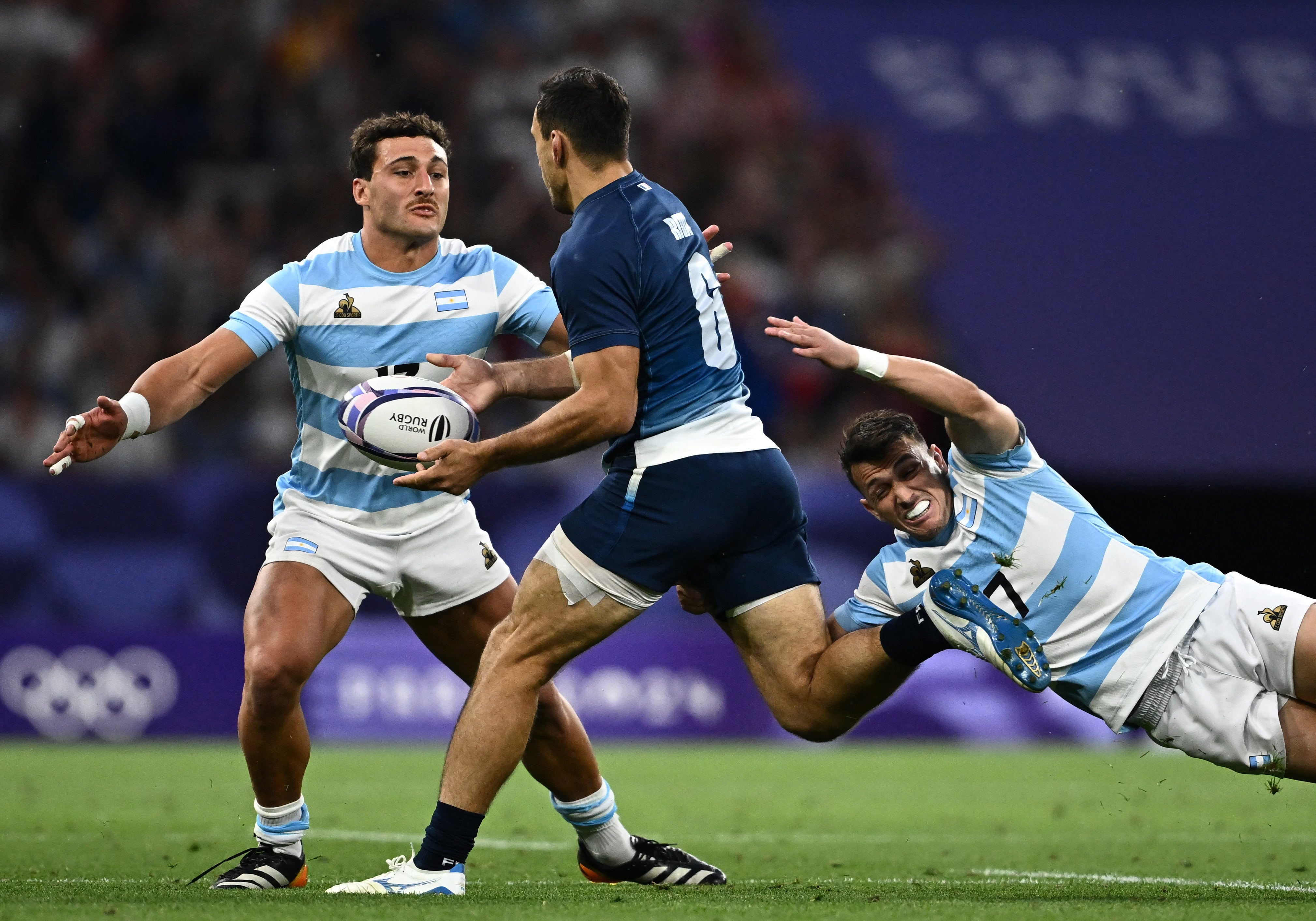 Los Pumas cayeron ante Francia en cuartos de final (REUTERS/Dylan Martinez)