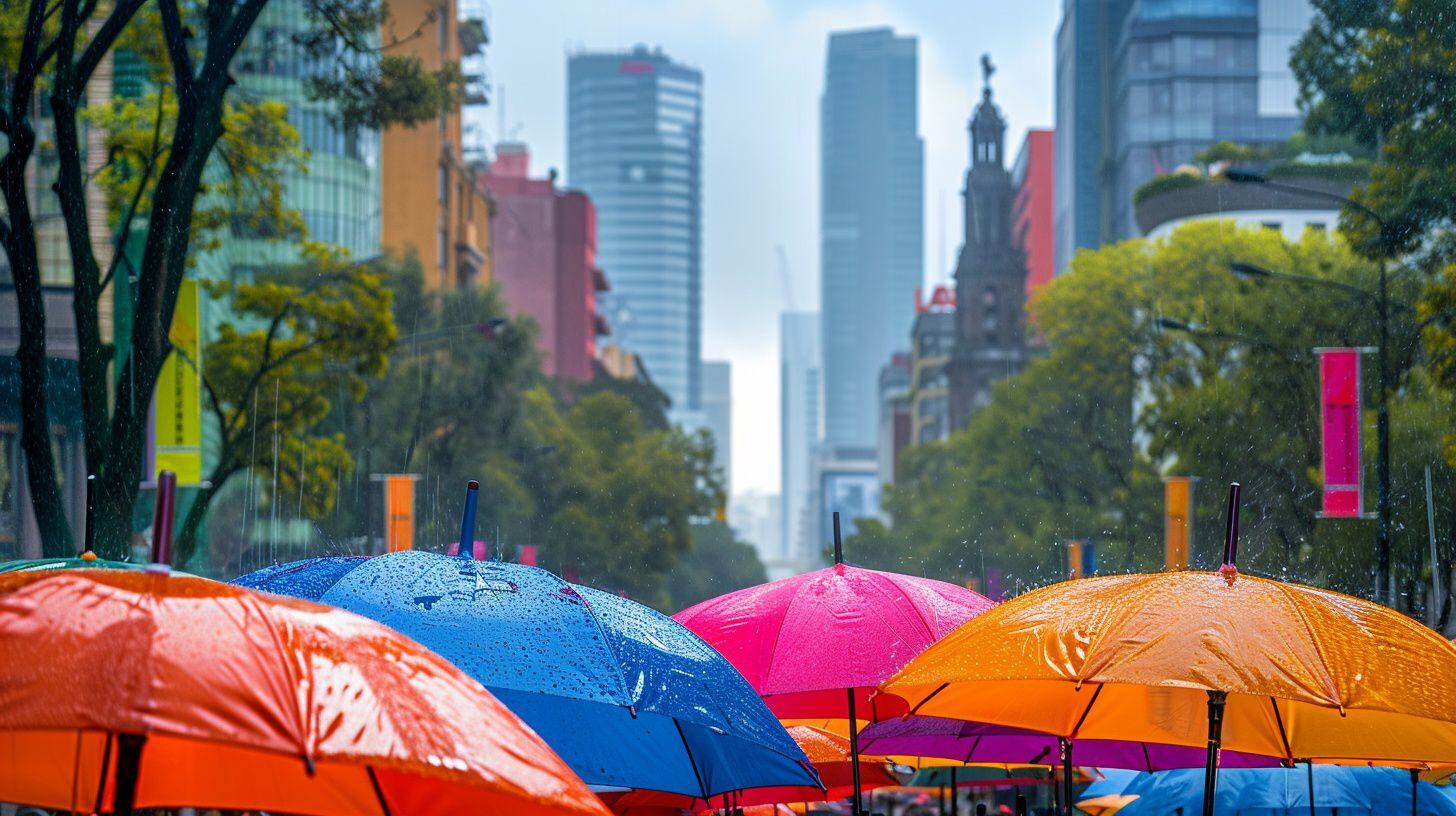 Temperatura, probabilidad de lluvia, nubosidad y rayos ultravioleta son algunos de los datos que debes de saber antes de salir de casa. (Infobae/Jovani Pérez)