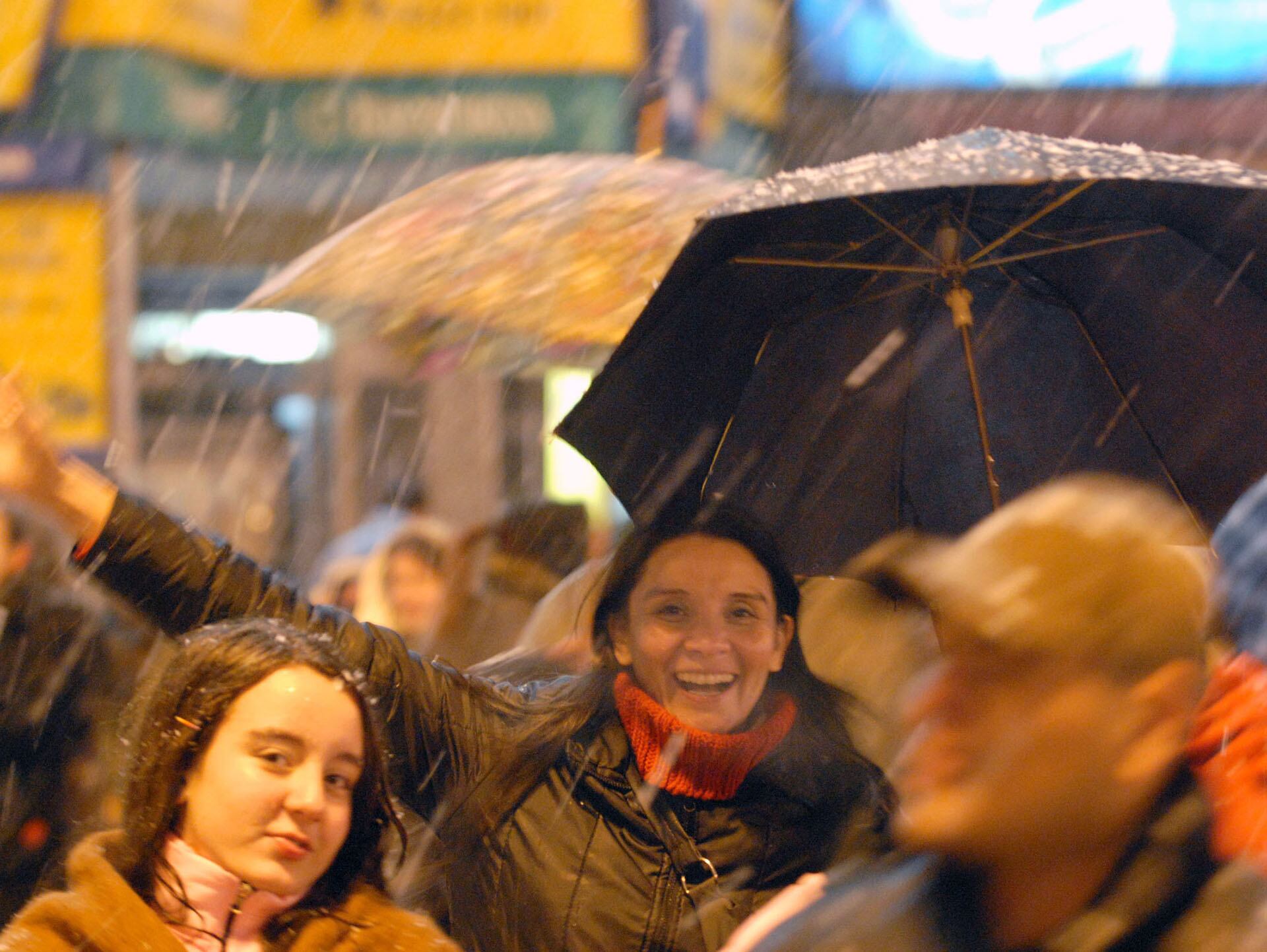 nevada en Buenos Aires del 9 de julio de 2007