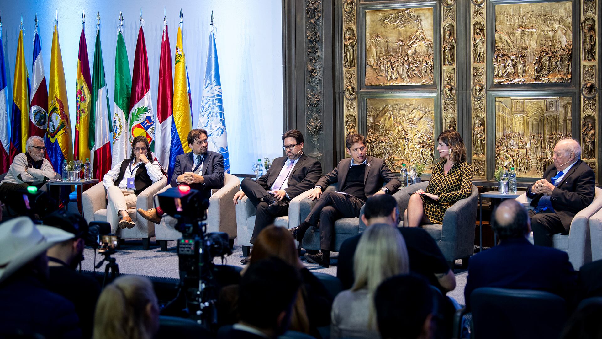 Axel Kicillof en Uruguay