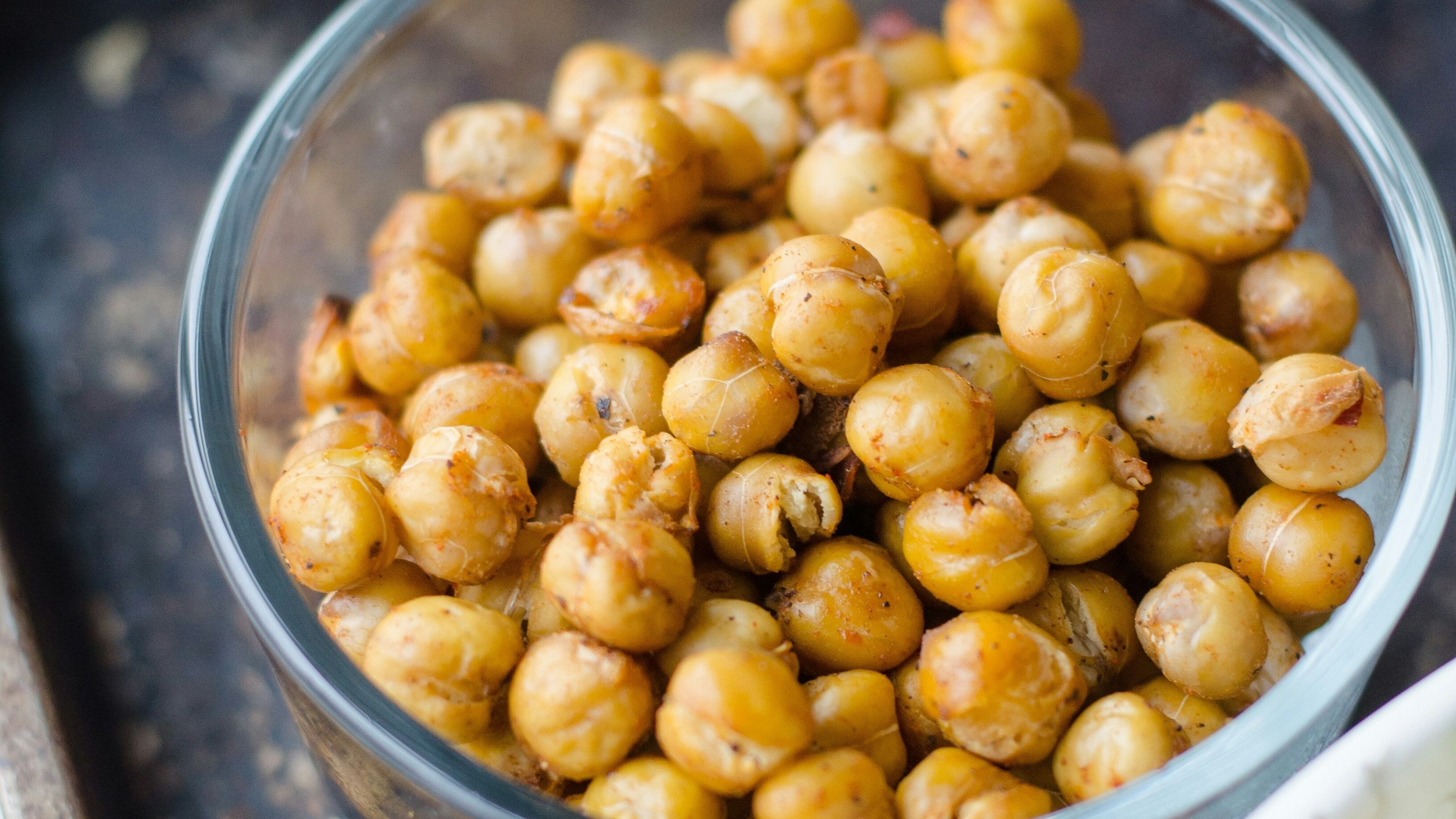 Garbanzos tostados (Unsplash)