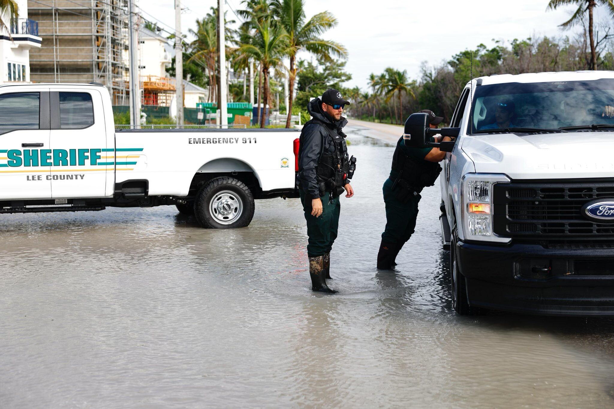 La marejada ciclónica de Helene inundó Tampa y Fort Myers (Florida)