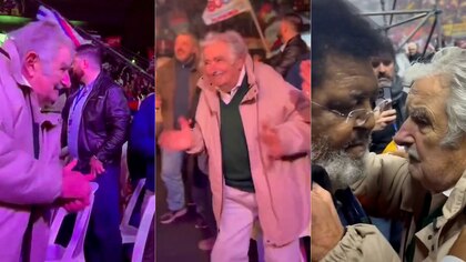 José Mujica bailó al ritmo de Ruben Rada en un acto del Frente Amplio de Uruguay y se hizo viral