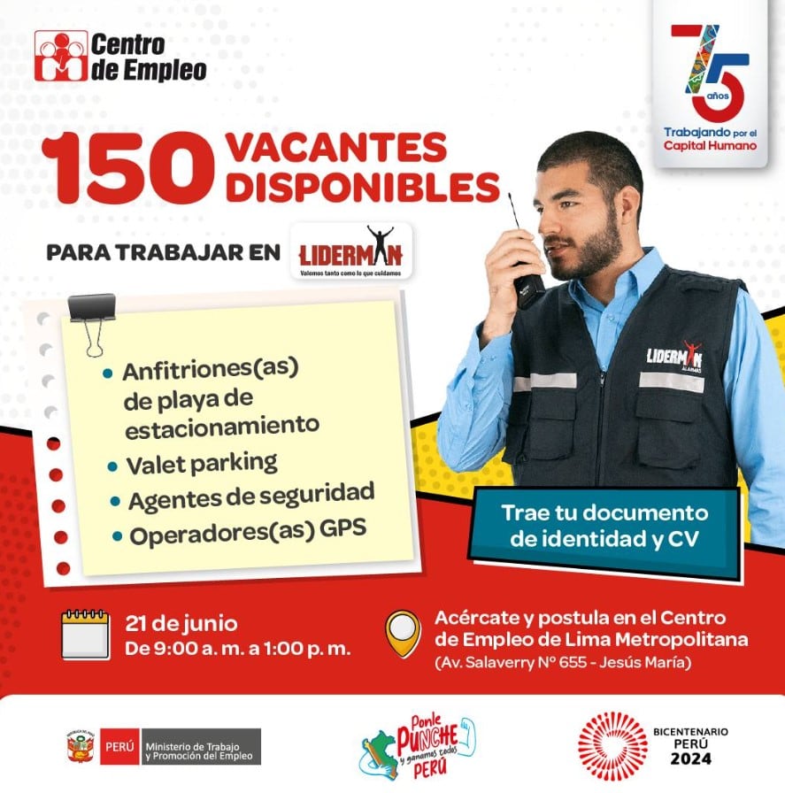 convocatoria laboral del mtpe