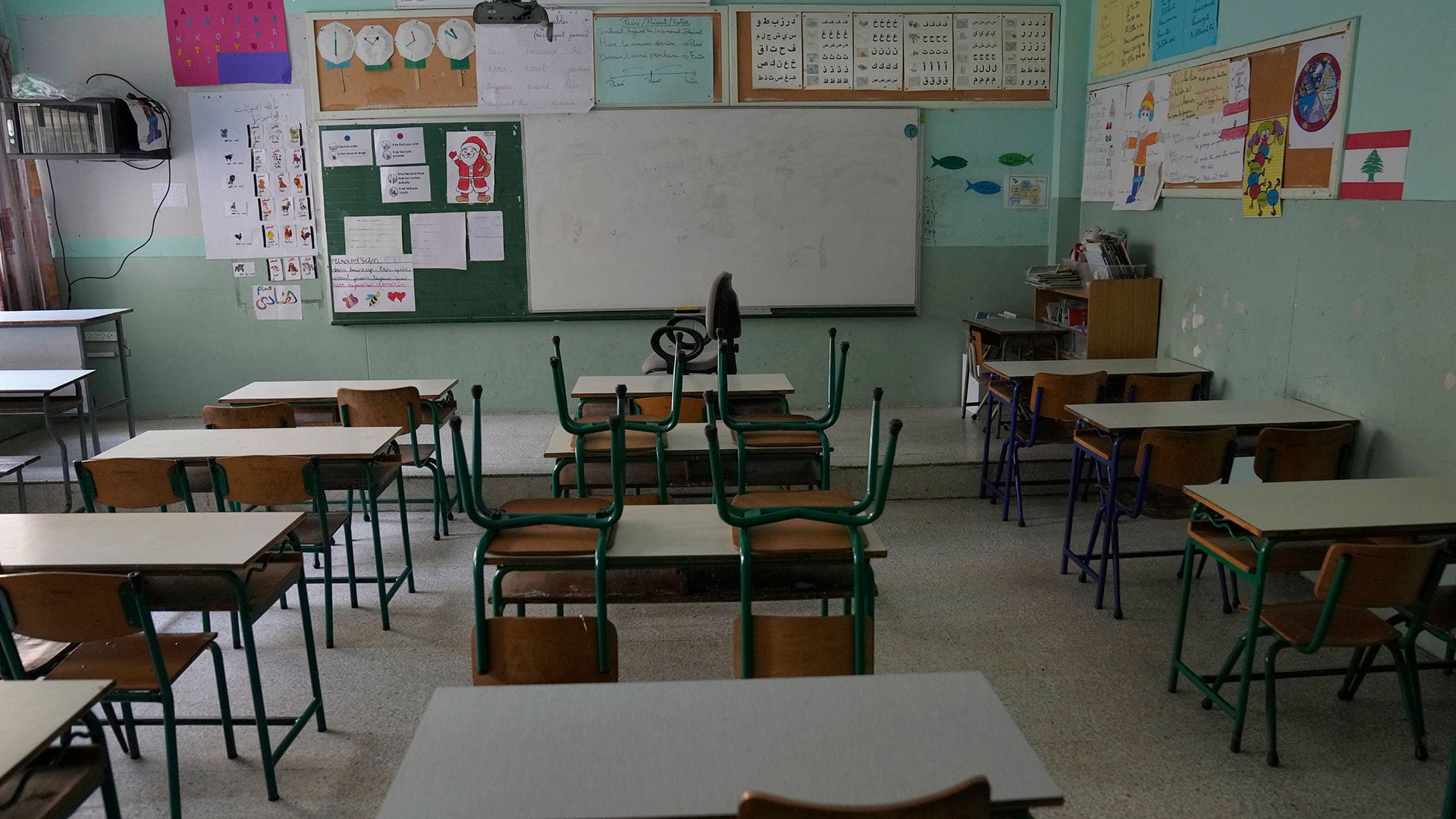 Las escuelas vacías del Líbano presagian daños a largo plazo por la crisis