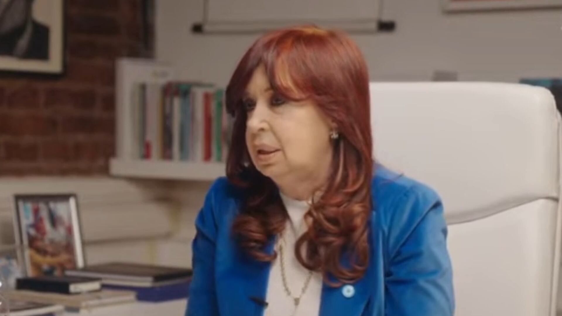 Cristina Fernández de Kirchner en gelatina