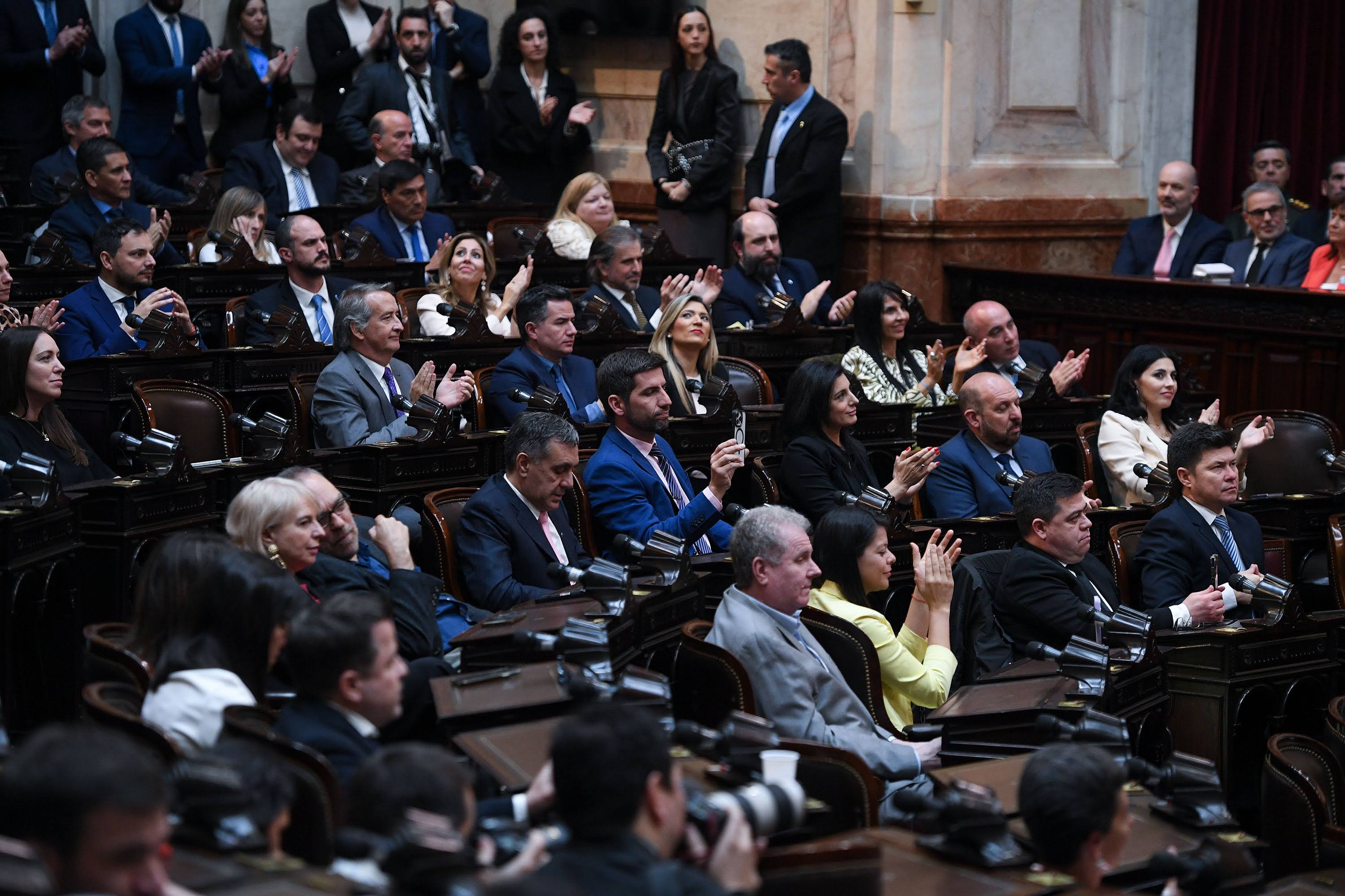 Javier Milei presenta el presupuesto Nacional en el Congreso de la Nación