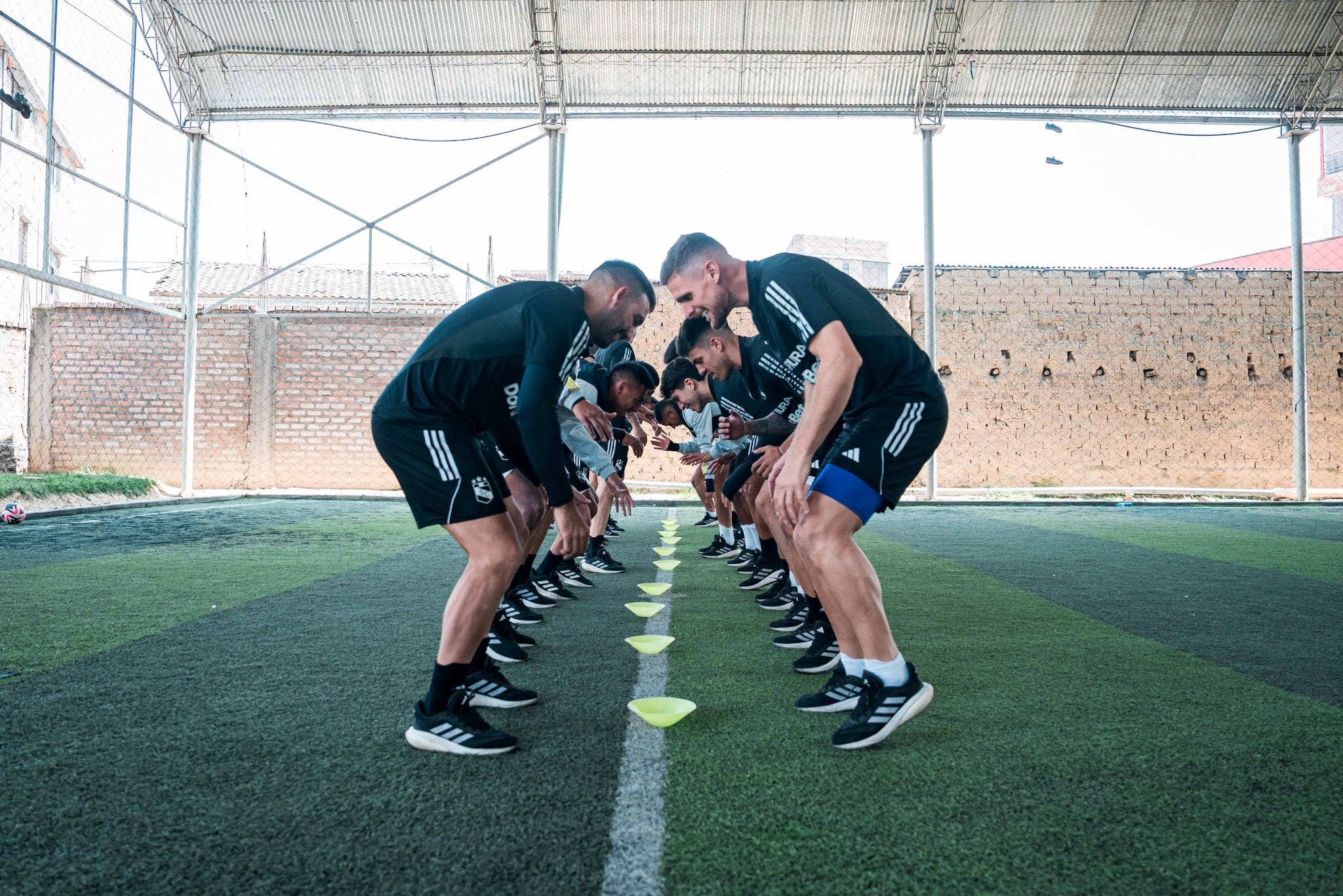 Jugadores de Cristal realizaron trabajos en Huancayo previo a su duelo por la fecha 10.