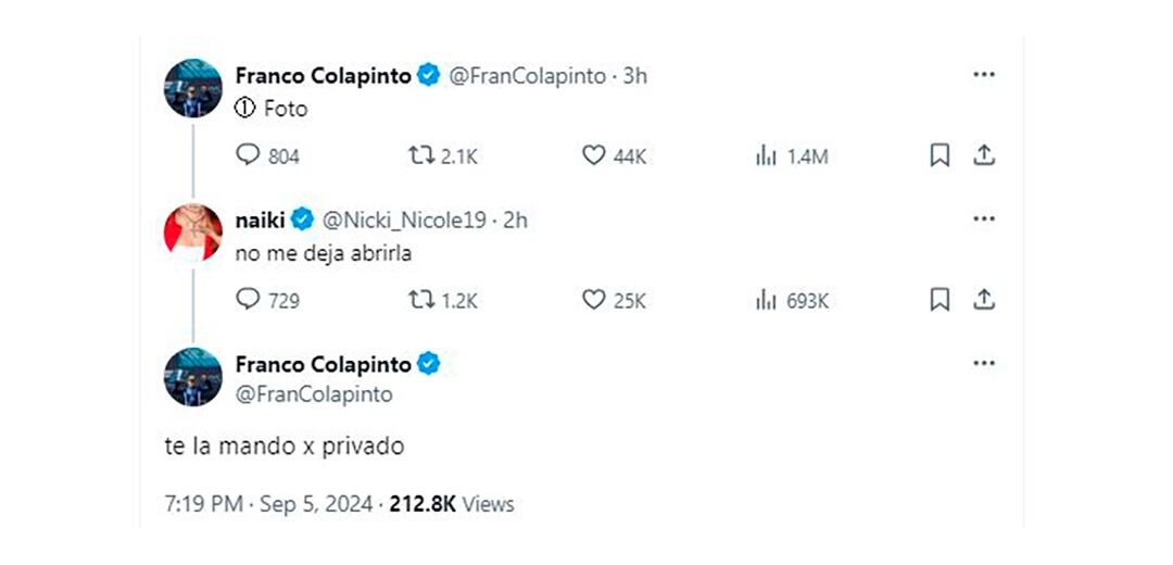 Colapinto-Nicki Nicole